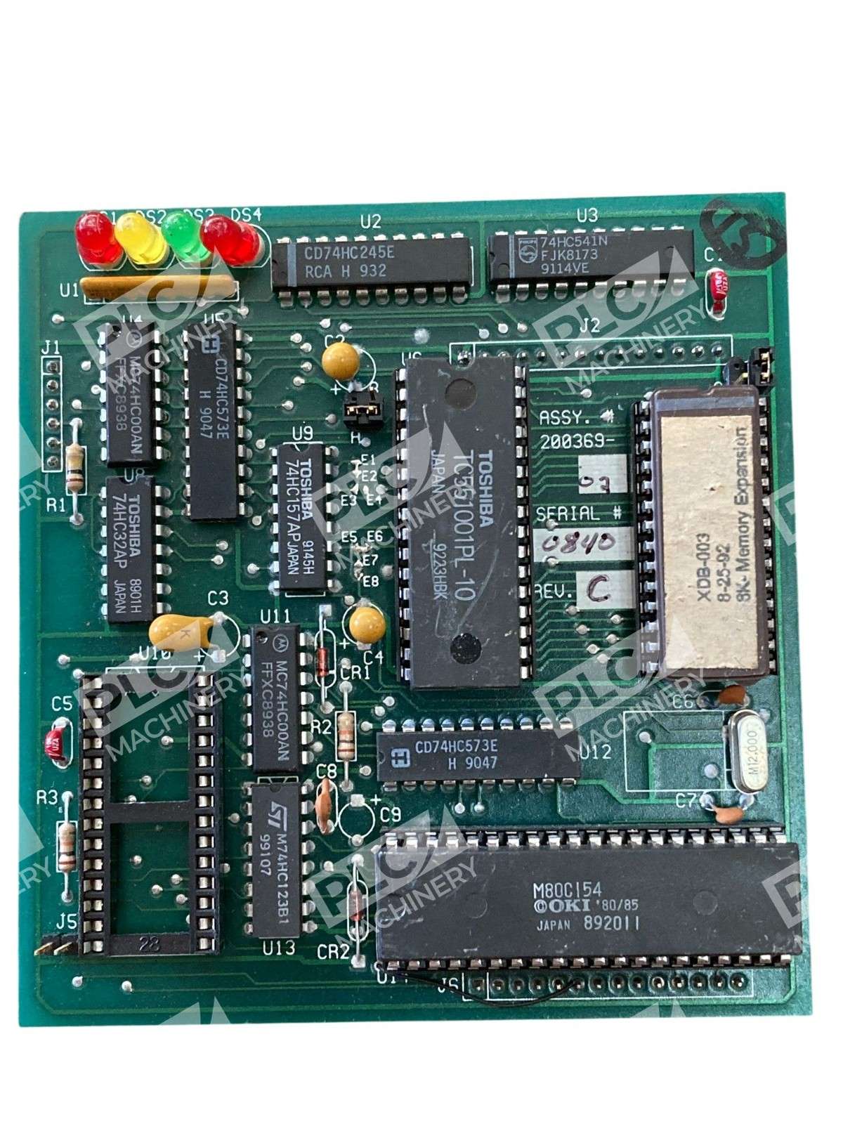 SK-Memory Expansion Board XDB-003 PLC Module BE22191 PWB 200370 REV. A - Image 3