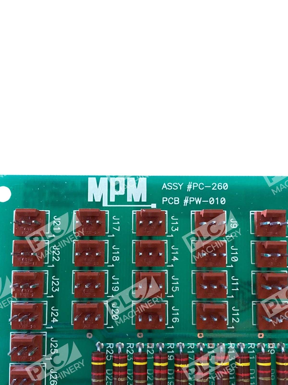 MPM PC-260 Motion Card PCB PW-010 Industrial Control Board MP000013 / AT000009 - Image 6