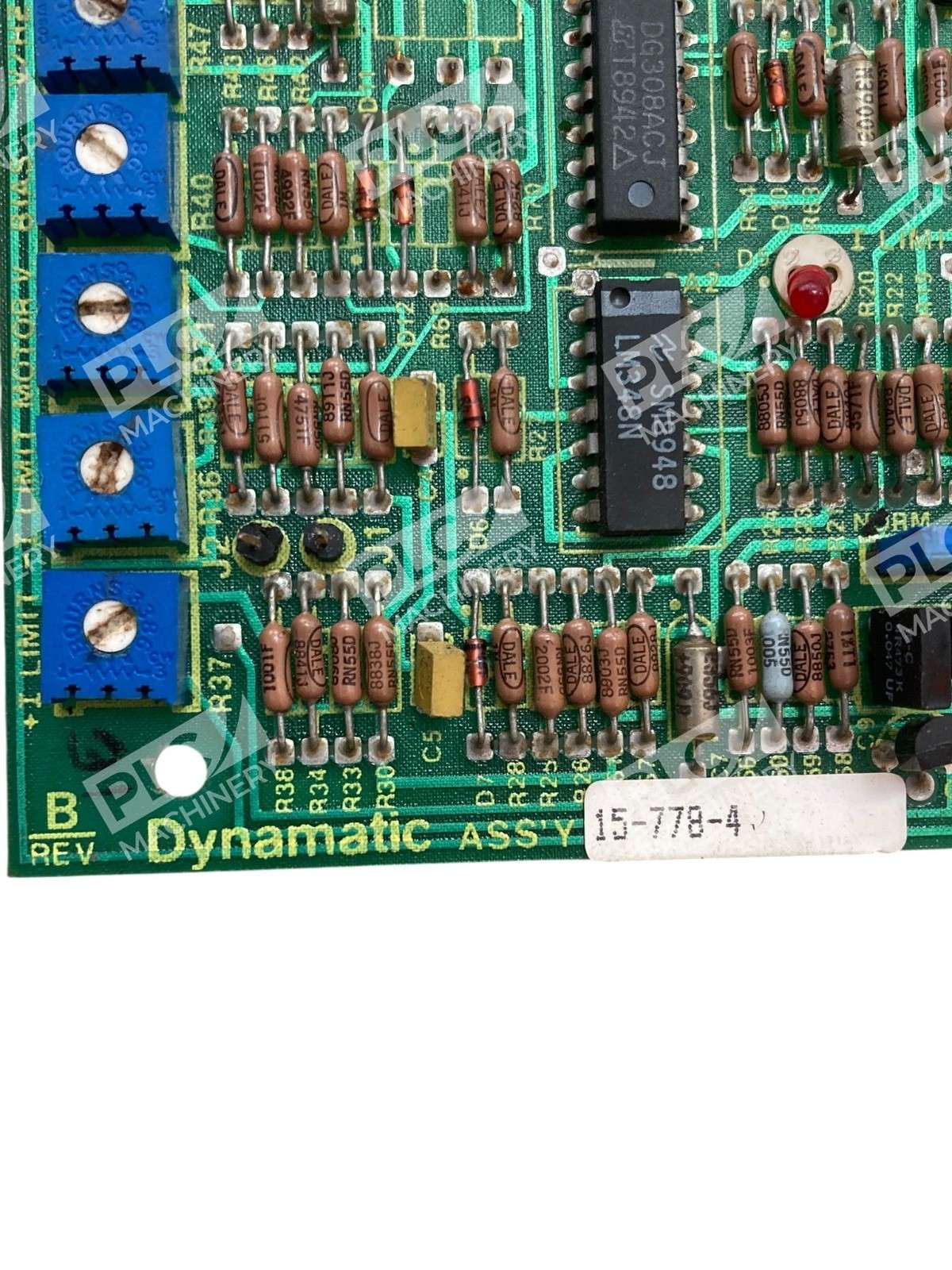 Eaton Dynamatic 15-778-4 PWM Inner Current Loop PC Board REV. B - Image 7