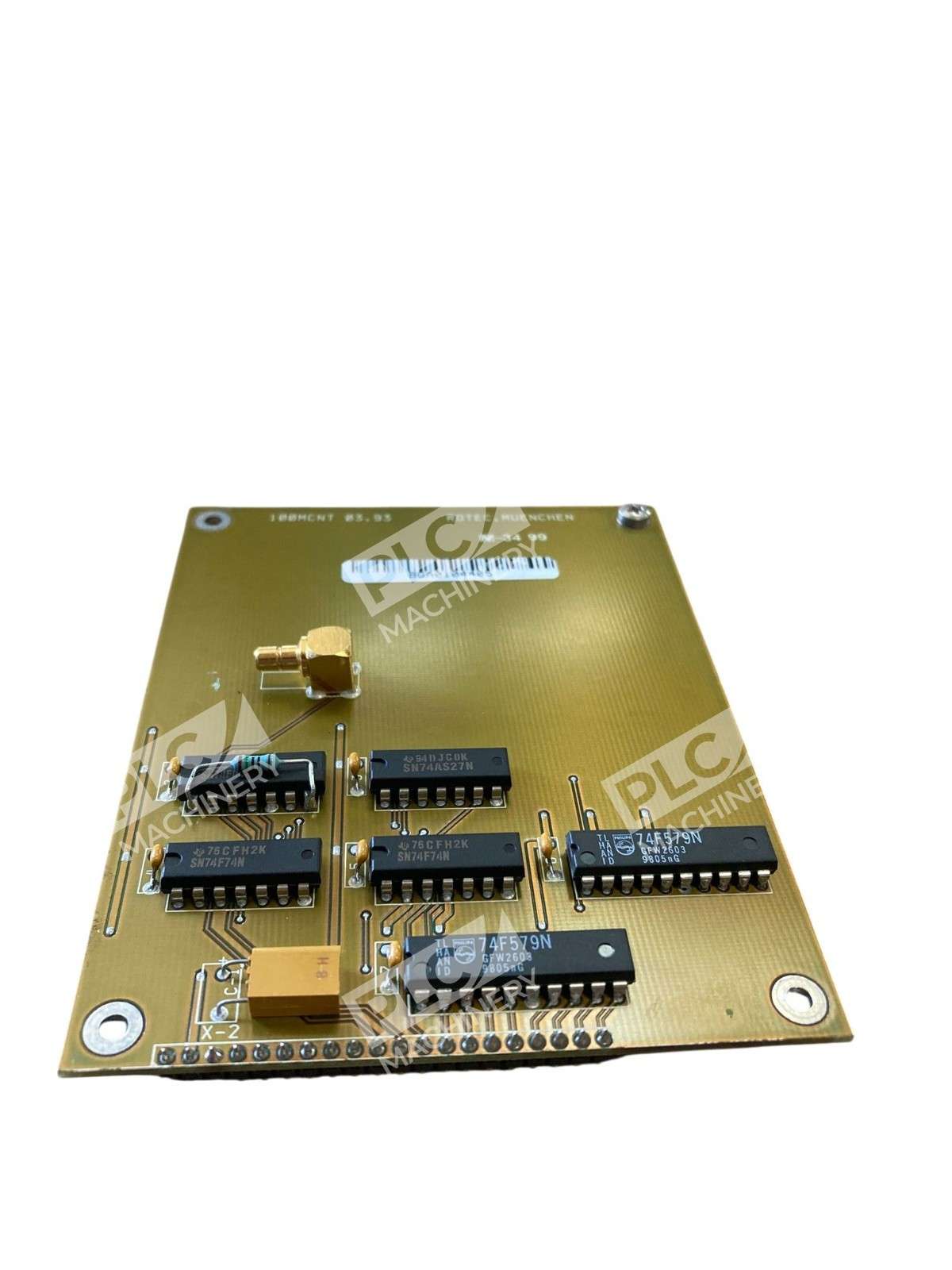 Rotec München IV-3499 100MCNT 03.93 DSP PLC Circuit Board 8900264 - Image 2