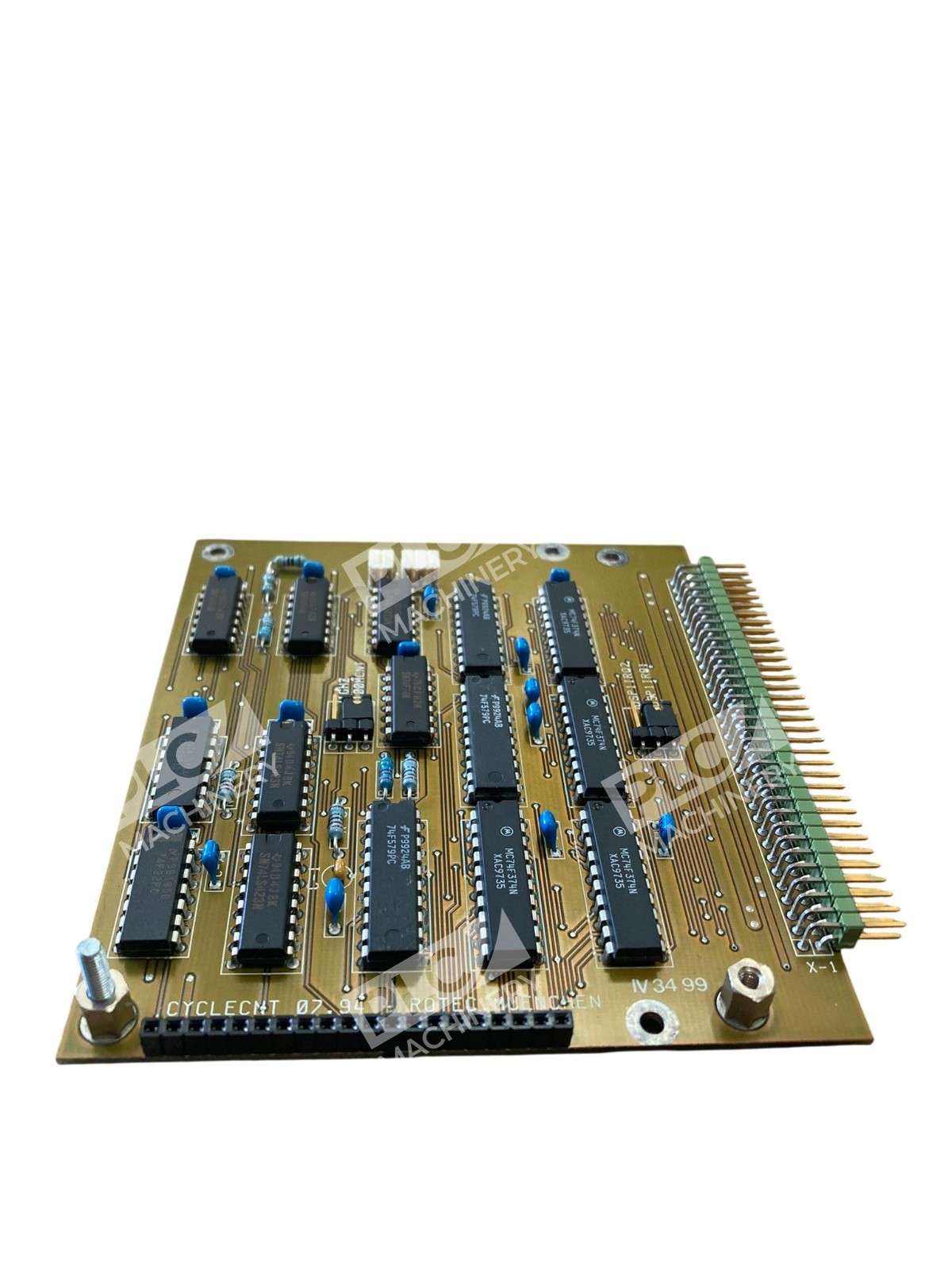 Rotec München IV3499 - Cyclecnt 07.94 Rotec München IV3499 PLC Circuit Board 890032
