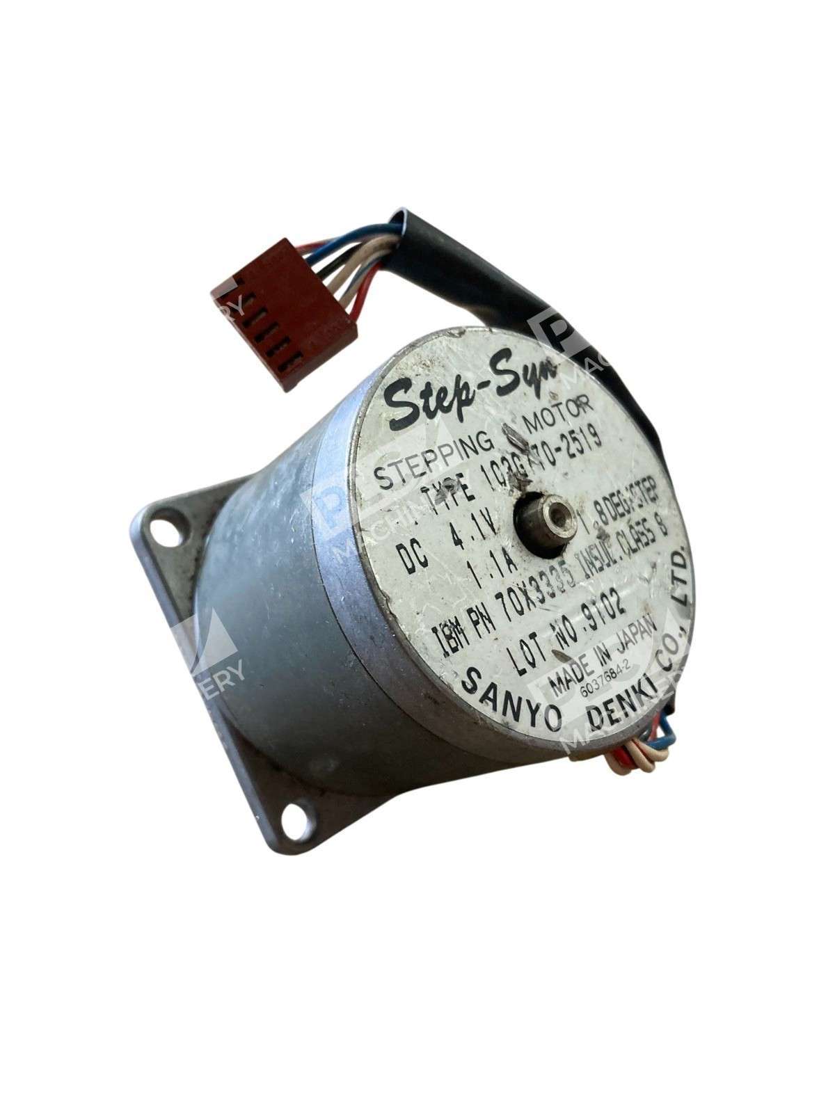 Sanyo Denki Step-Syn Stepper Motor 103G770-2519 4.1V 1.1A - Image 4