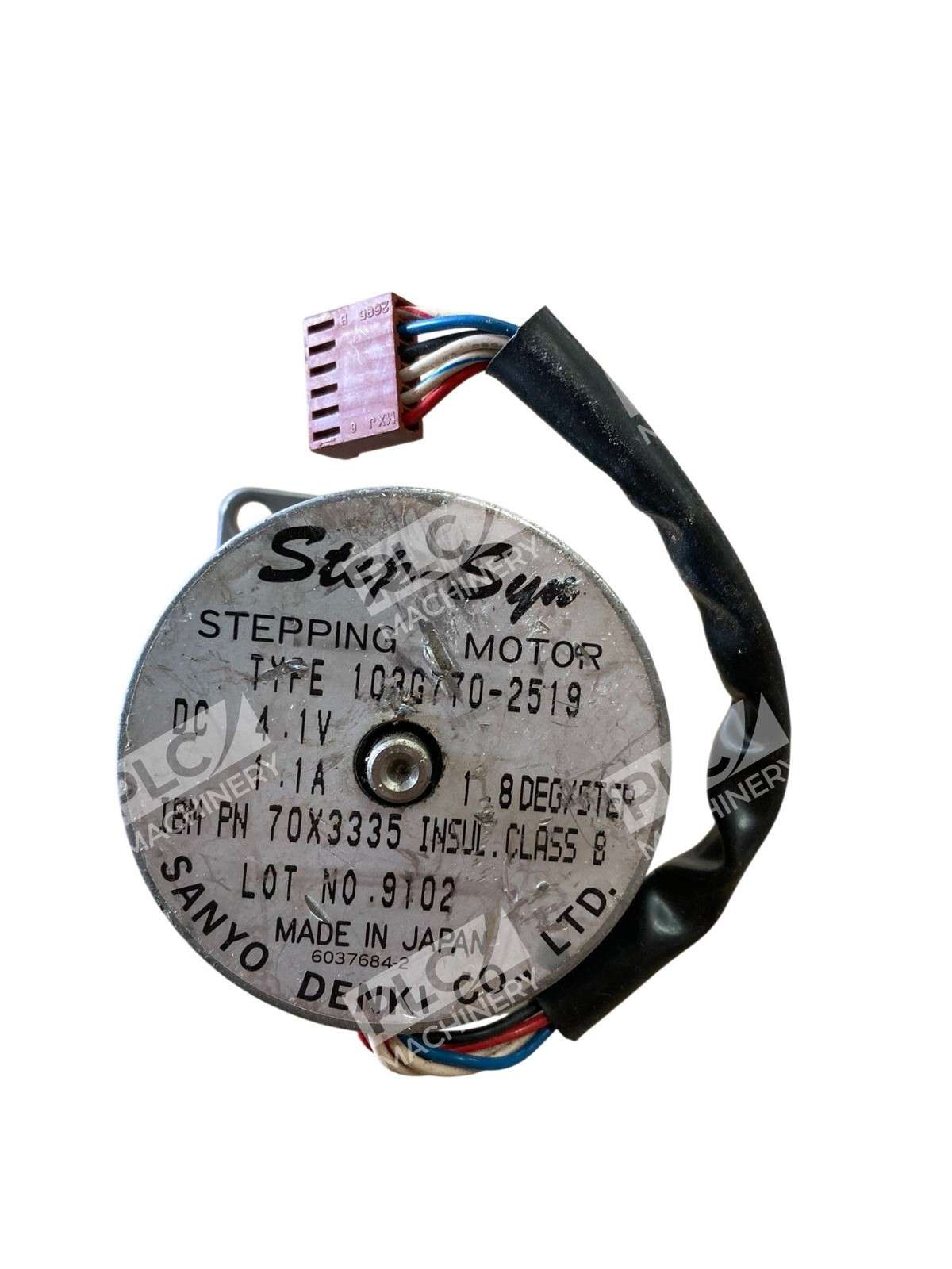 Sanyo Denki Step-Syn Stepper Motor 103G770-2519 4.1V 1.1A - Image 5