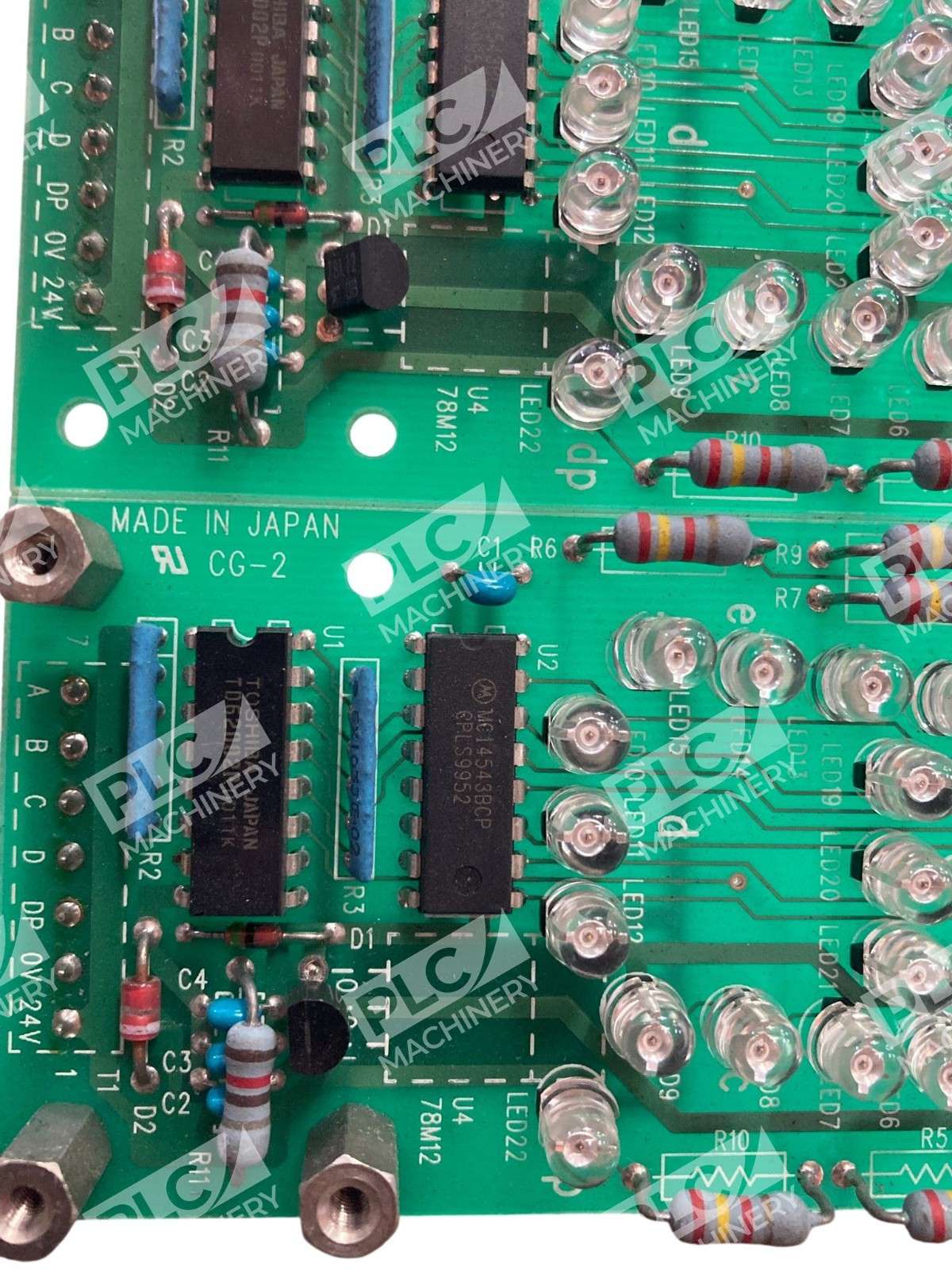 UP00001-0 LED Indicator / Annunciator PCB Board Red LEDs Industrial Set of 2 - Image 7