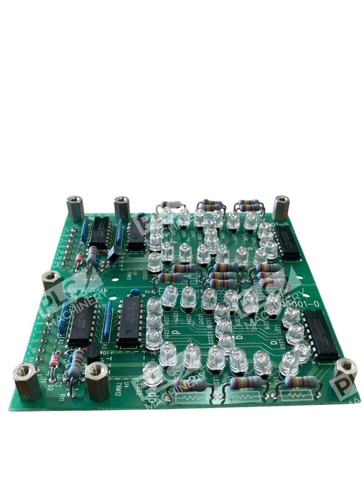 Unbranded UP00001-0 - UP00001-0 LED Indicator / Annunciator PCB Board Red LEDs Ind