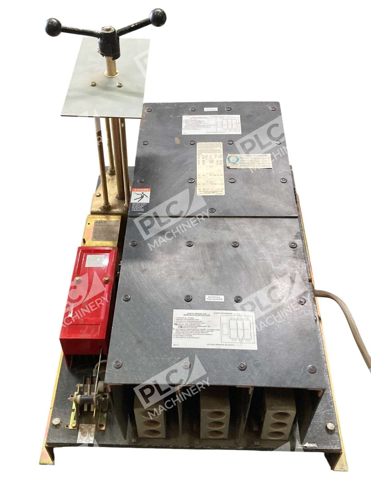 ASCO E4863600 Non-Automatic Transfer Power Switch 600A 480V 60Hz 60LBS - Image 3