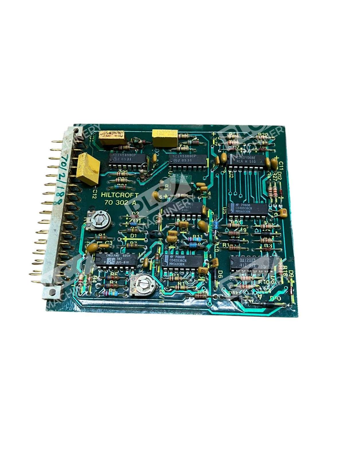 HILTCROFT 70 302 A - HILTCROFT 70 302 A Timer PCB Electronic Control Board IC Op-
