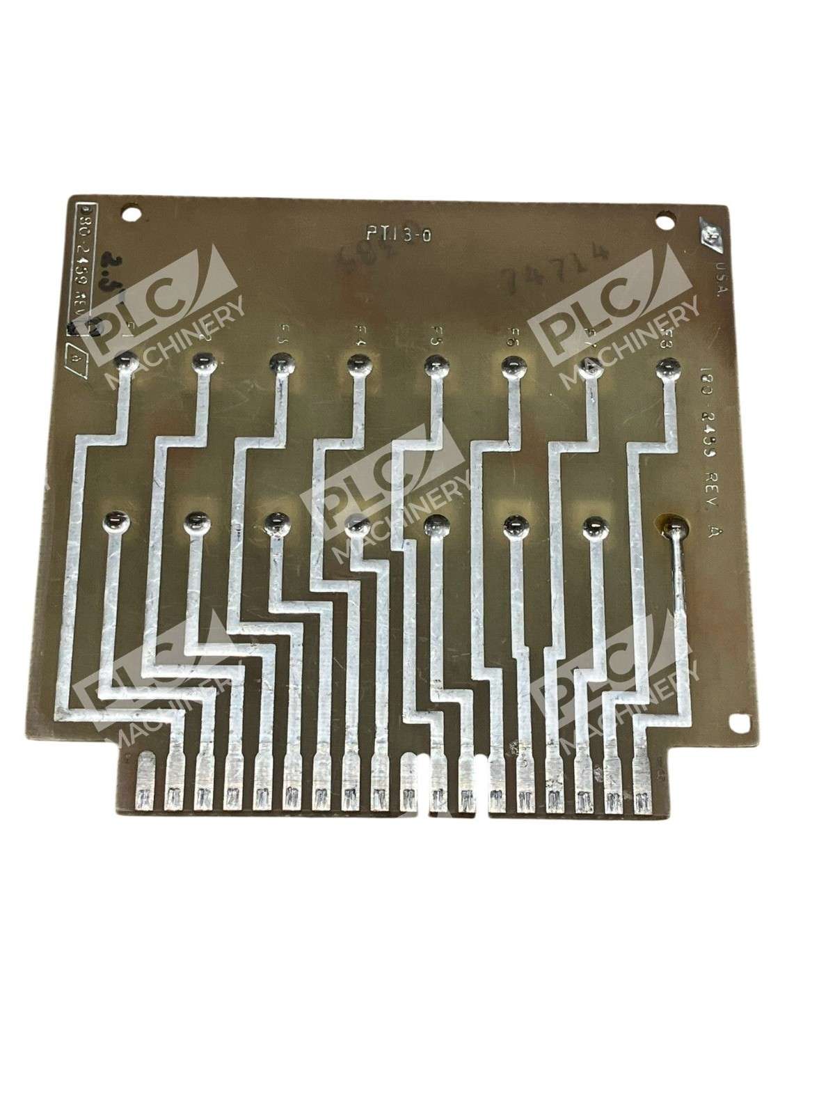 SCI 080-2459 REV. C / 180-2459 REV. A Industrial 8-Fuse Holder Board P.T.I. 3-0 - Image 4