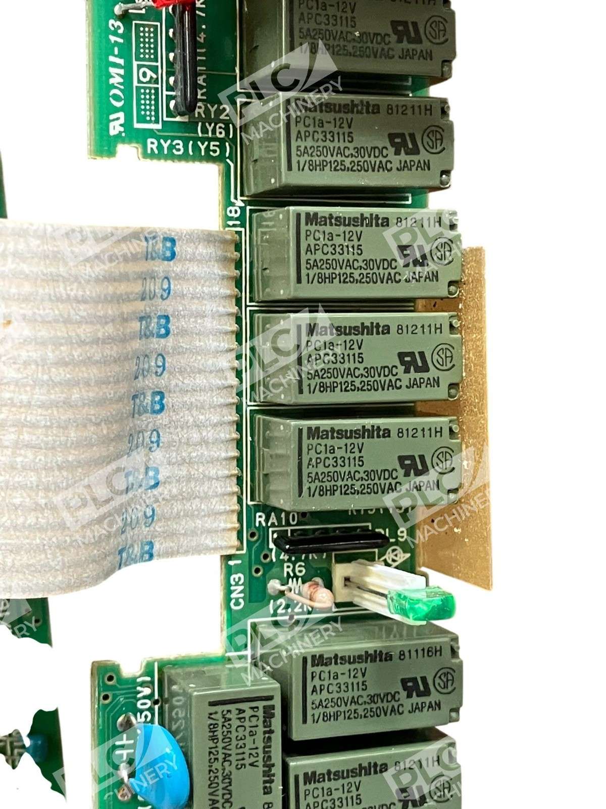 OMI-13 JY331A54701E1 Industrial Interface PCB Omron Relays PLC I/O Control Board - Image 6