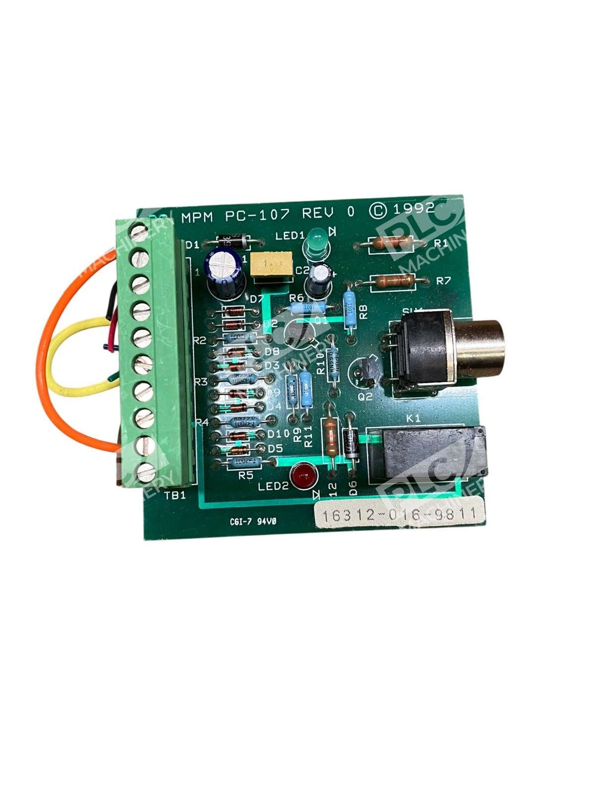 MPM PC-107 - MPM PC-107 REV 0 Printed Circuit Board PLC Industrial Contro