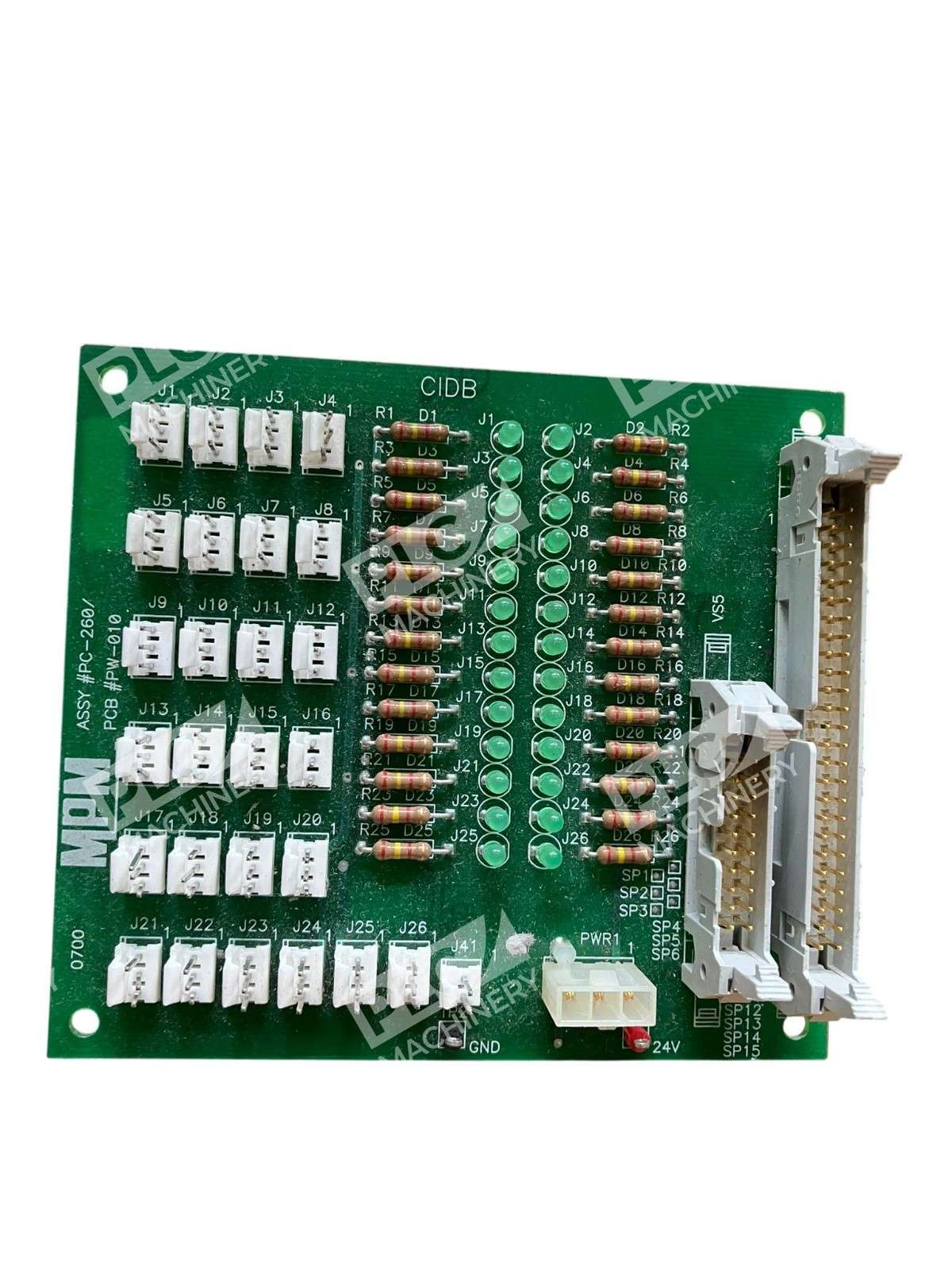 MPM ASSY PC-260 / PCB PW-010 Sensor Feedthrough Board PC-260 REV-C - Image 4