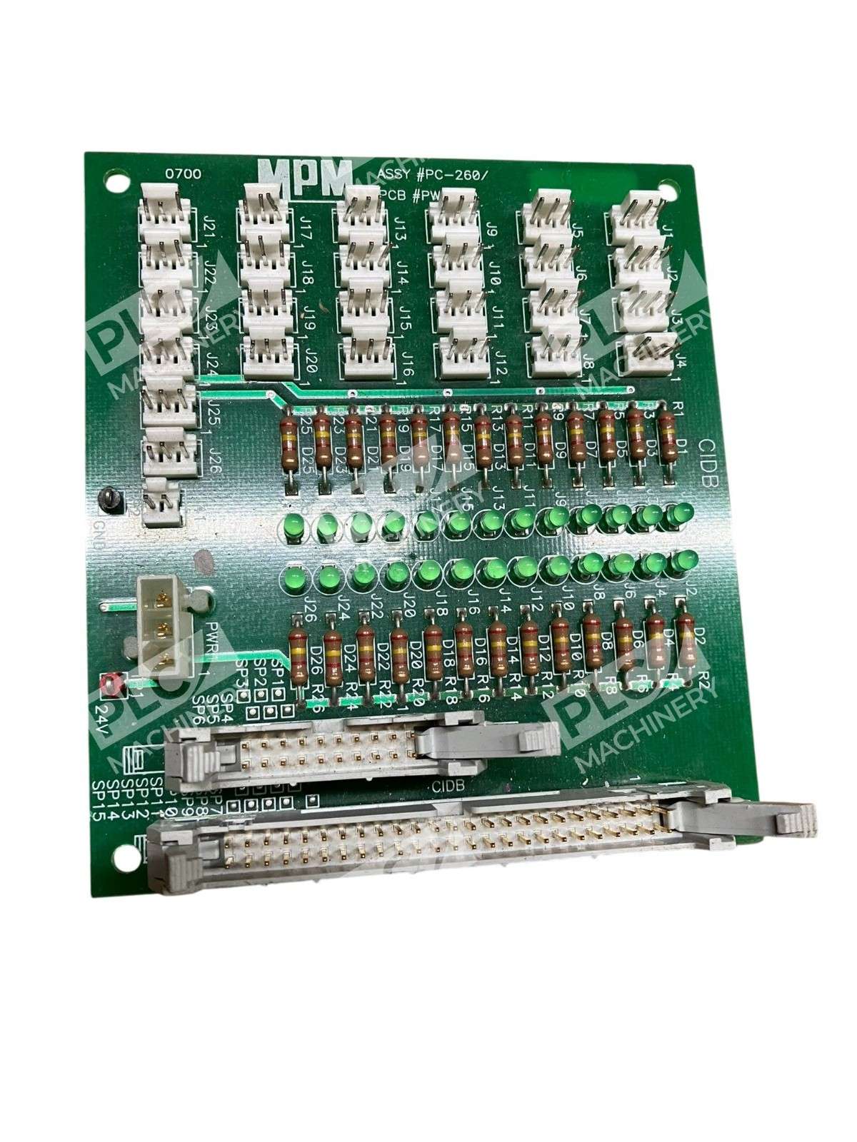 MPM PC-260 - MPM ASSY PC-260 / PCB PW-010 Sensor Feedthrough Board PC-260