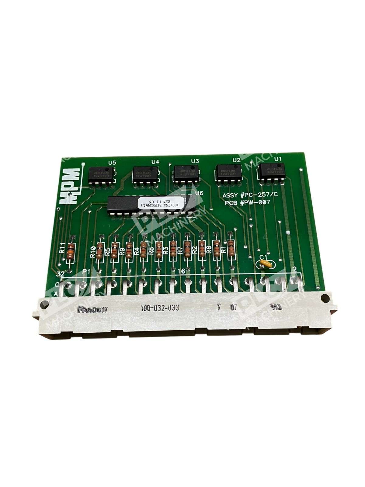MPM ASSY PC-257/C PCB PW-007 Motion Control Circuit Board PC-257 REV-C - Image 3