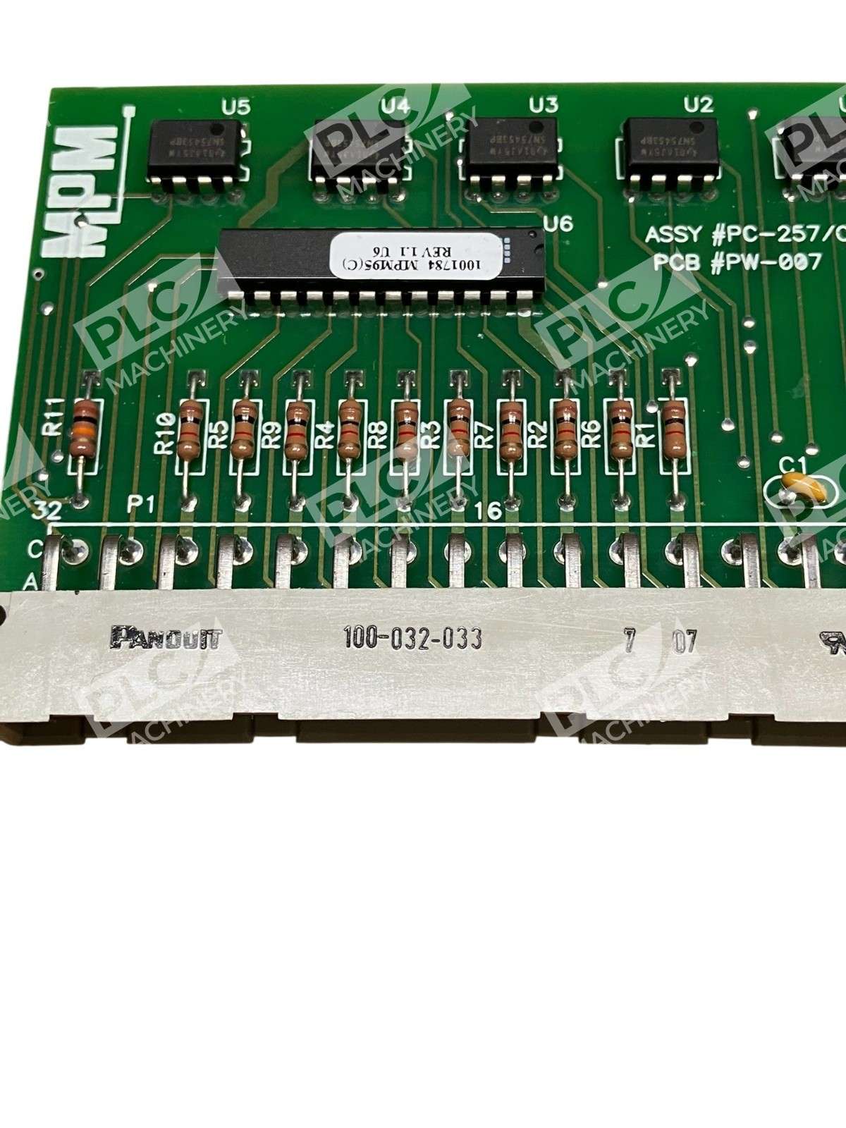 MPM ASSY PC-257/C PCB PW-007 Motion Control Circuit Board PC-257 REV-C - Image 4