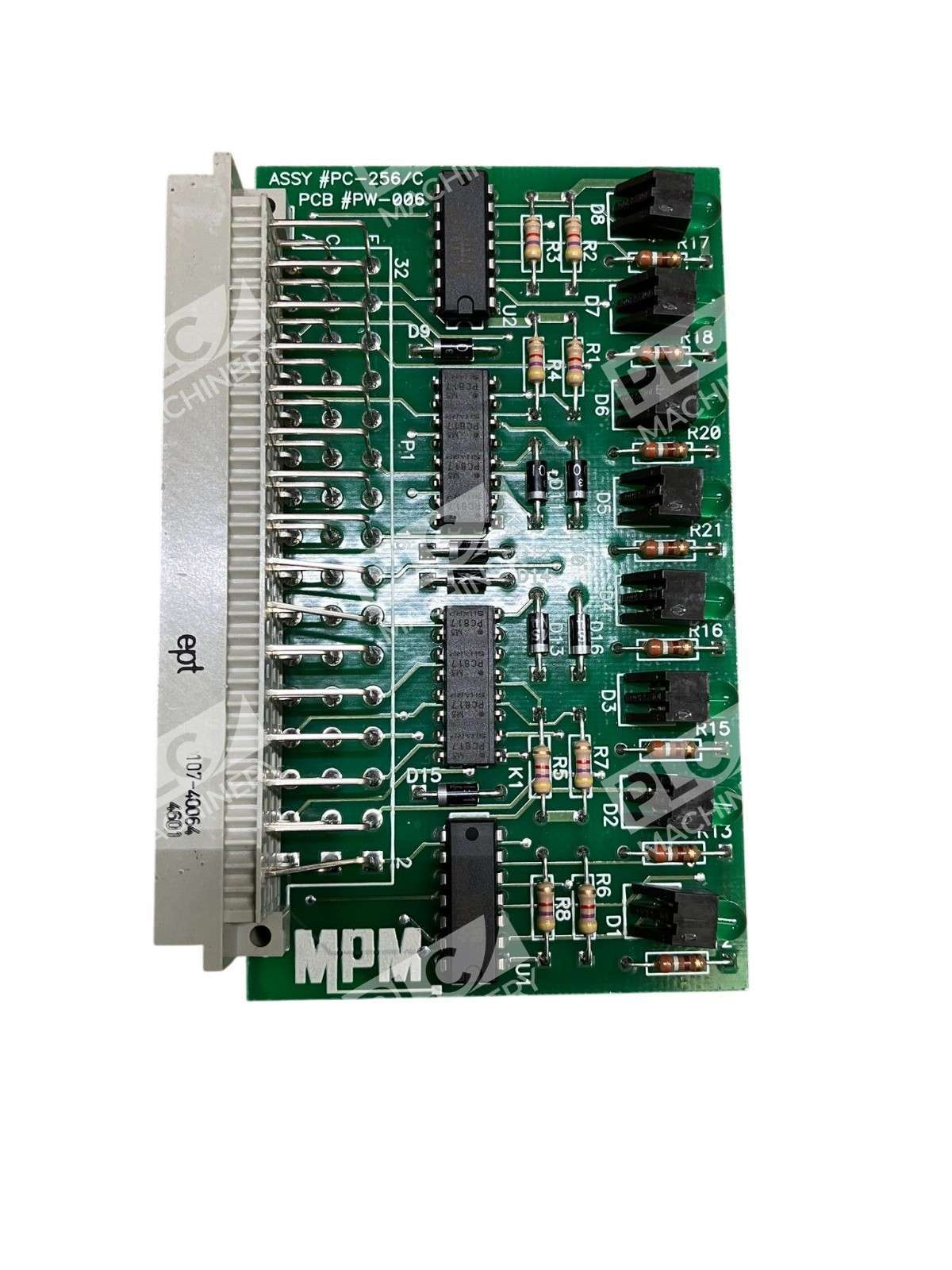 MPM PC-256/C Control Circuit Card Assembly PW-006 - Image 2