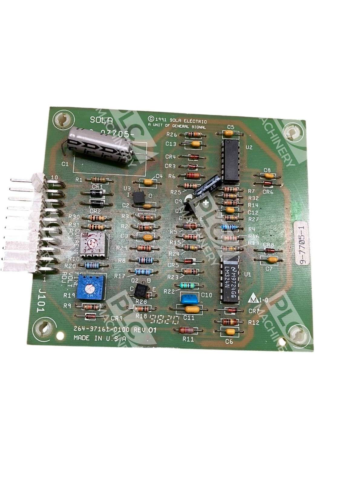 Sola Electric 264-37161-0100 - Sola Electric Control Board 264-37161-0100 REV 01 Industrial