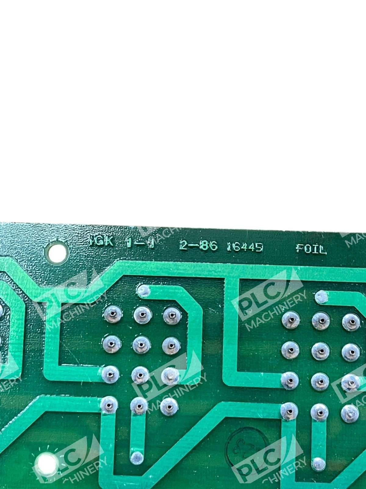 DC Power Distribution PCB Industrial Automation Control Board IGK 1-1 2-86 16449 - Image 4