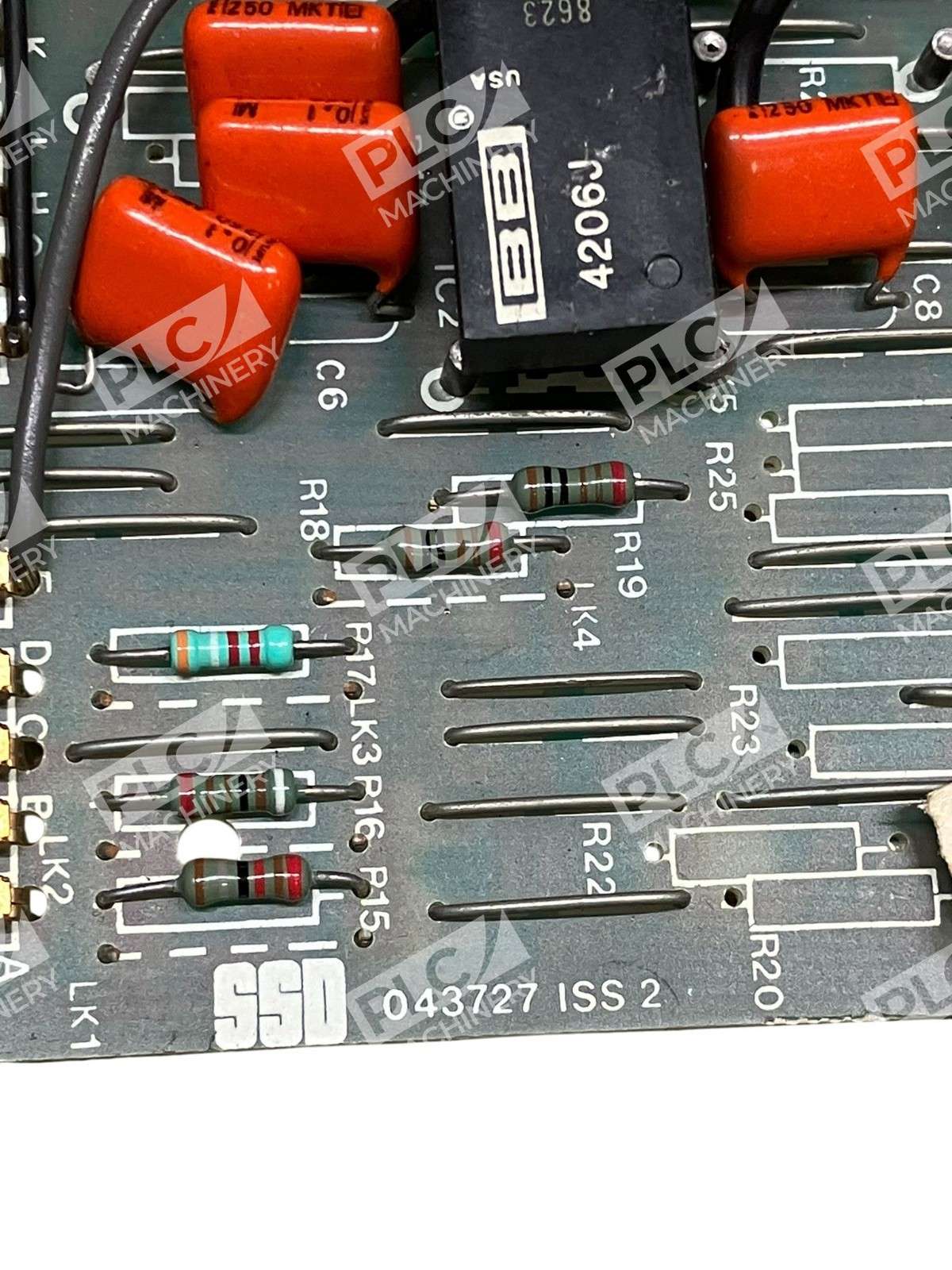 SSD Eurotherm Drives 043727 ISS 2 Industrial Control Circuit Board - Image 4