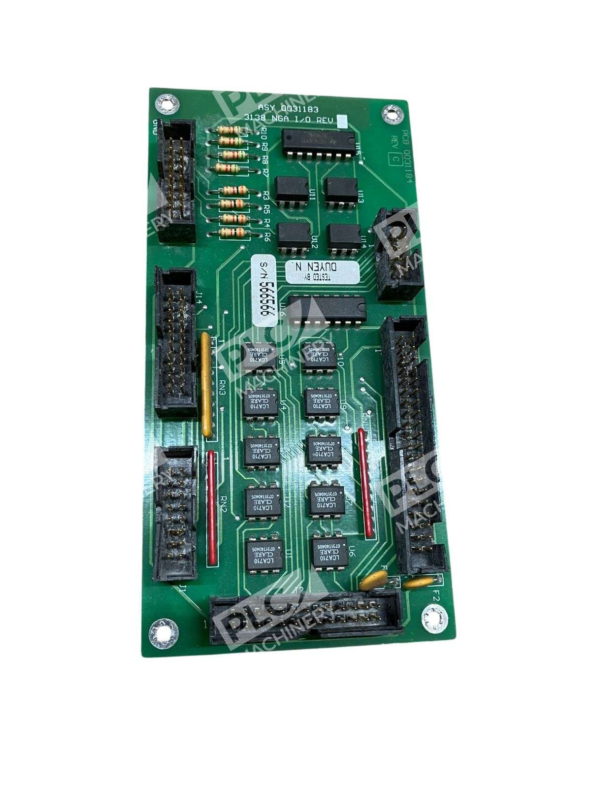 WCT B359616 Industrial PLC Control Circuit Bare PCB 94V-0 0031183 3138 NGA I/O - Image 2
