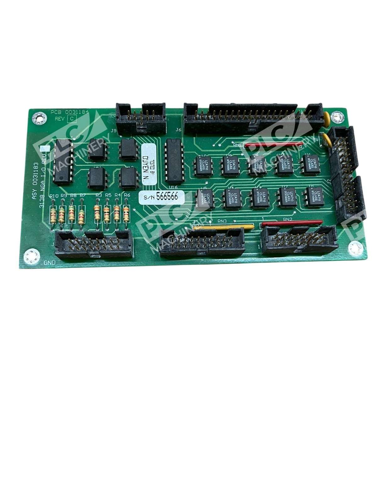 WCT B359616 Industrial PLC Control Circuit Bare PCB 94V-0 0031183 3138 NGA I/O - Image 4