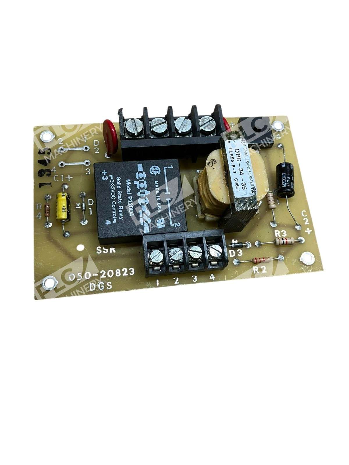 SSR 250 20823 Bare PCB Industrial Control Power Supply Board Rev C 050 20823 - Image 2