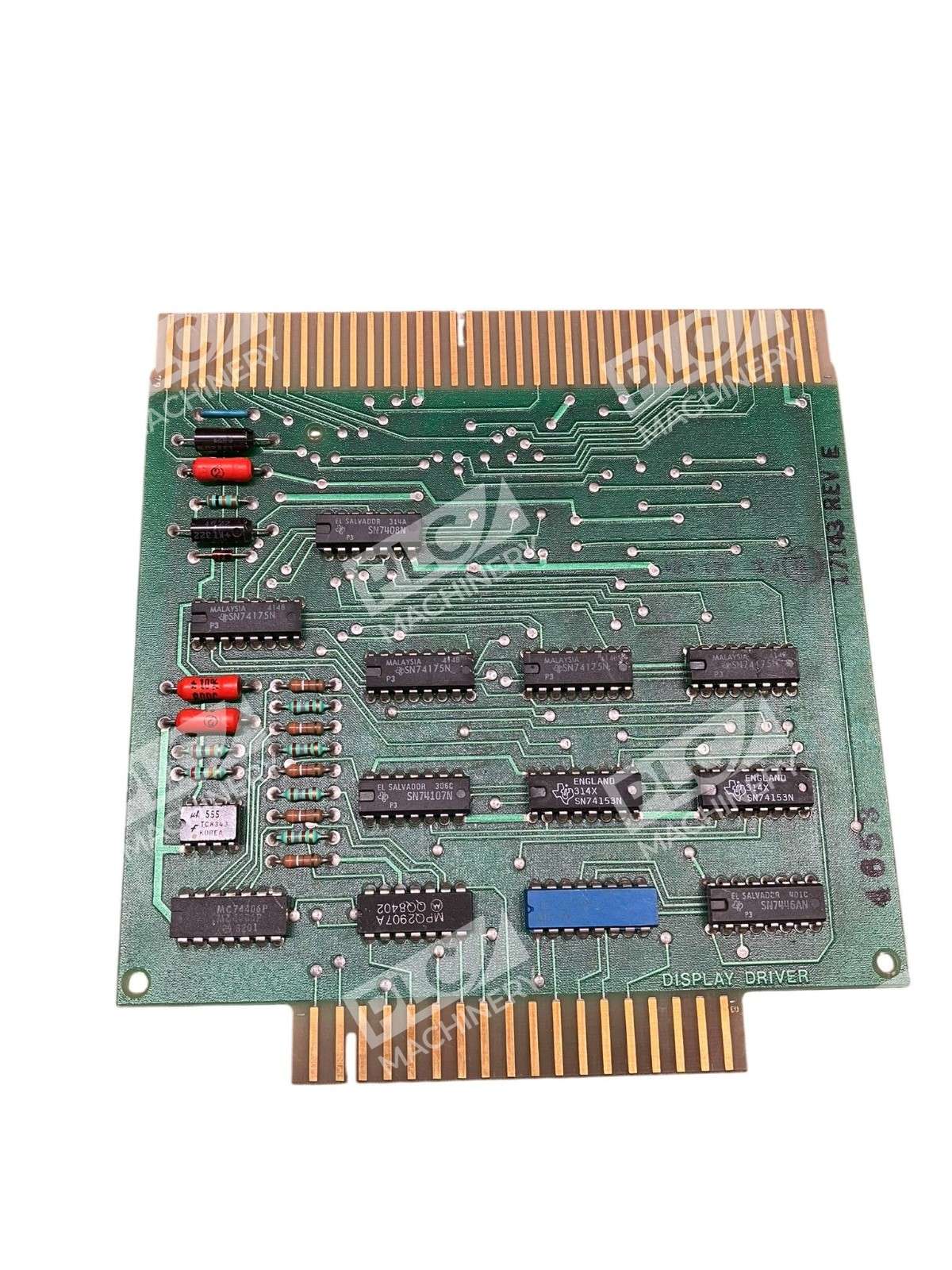 4653 Universal Instruments Display Driver Circuit Board 17143 Industrial Rev E - Image 3