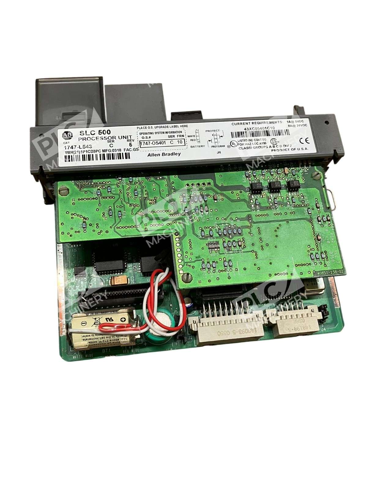 Allen Bradley 1747-L543 - Allen-Bradley 1747-L543 SLC 5/04 CPU Processor – Series C FR