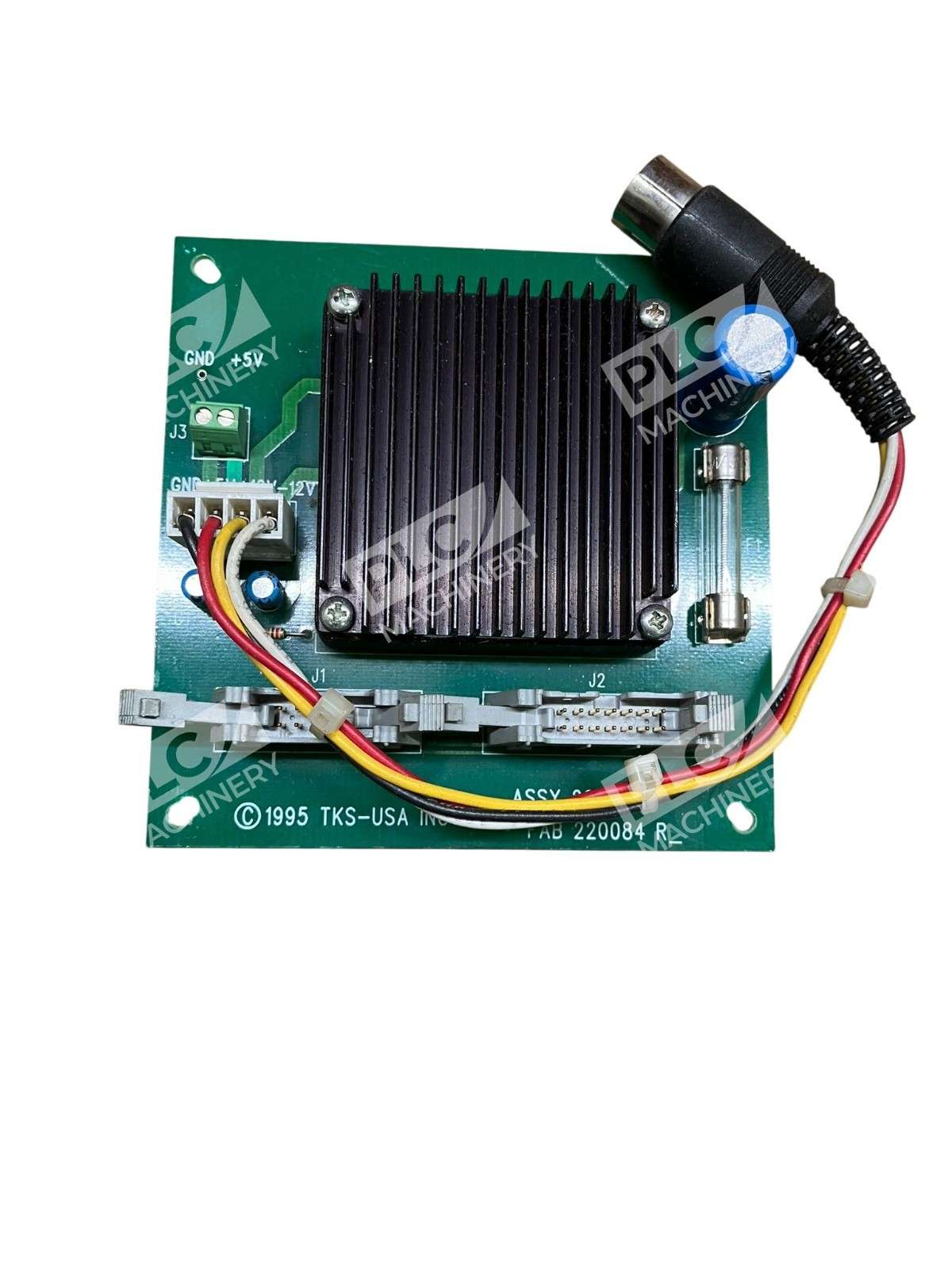 TKS-USA Inc ASSY 220082 Industrial Control Circuit Board 1995 - Image 2