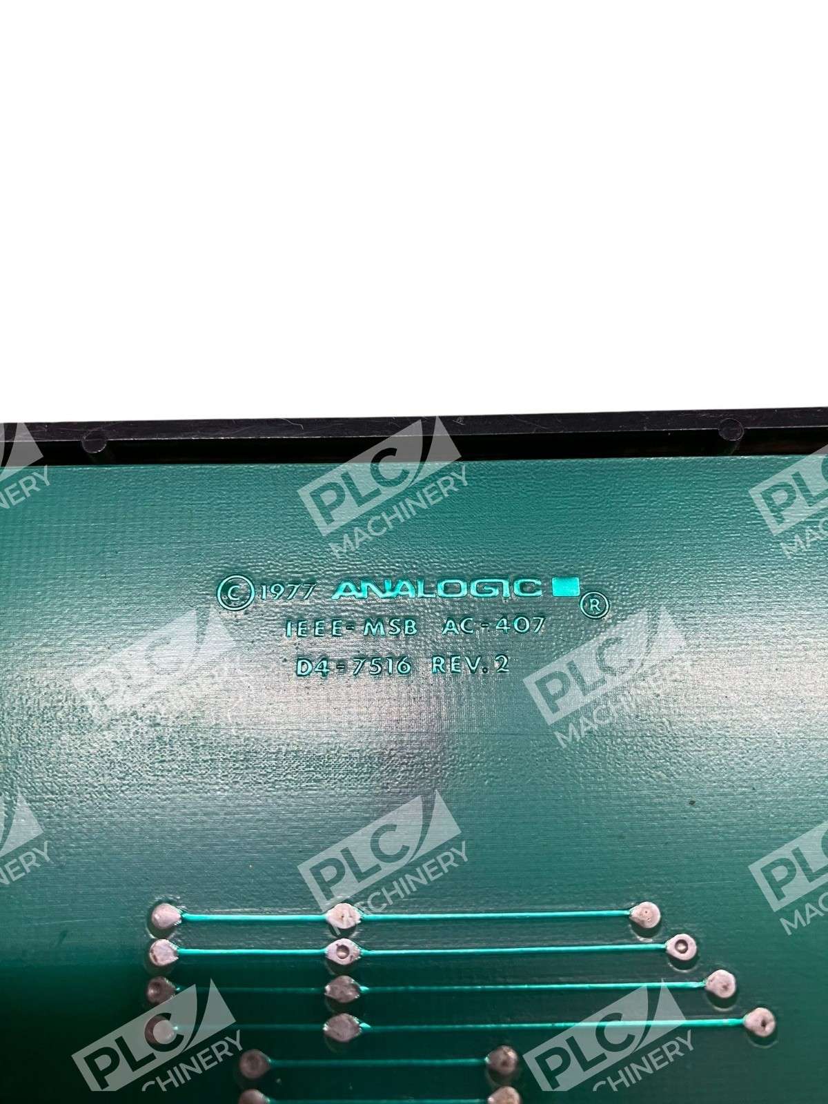 Analogic IEEE-MSB AC-407 Plug-In Module Circuit Board D4-7516 Rev 2 - Image 3