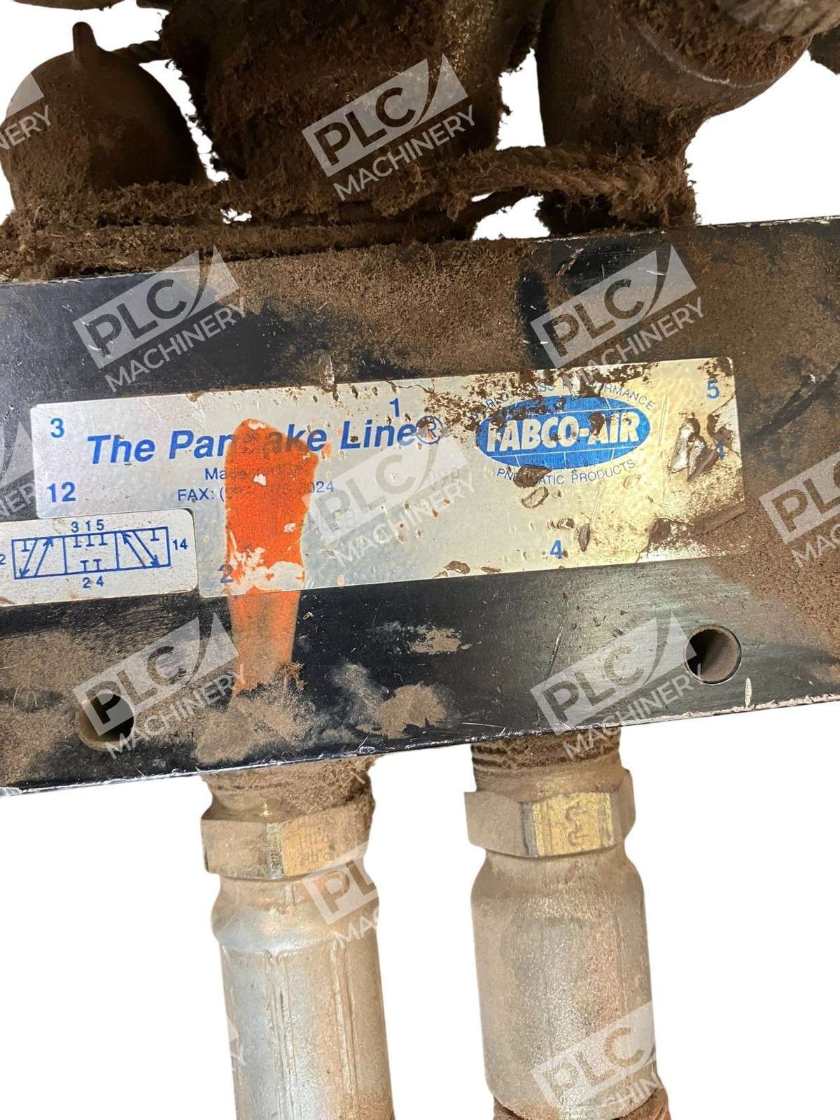 Fabco-Air Pancake Line Pneumatic Control Valve 3/4 Manifold Hose Assembly 25FT - Image 3
