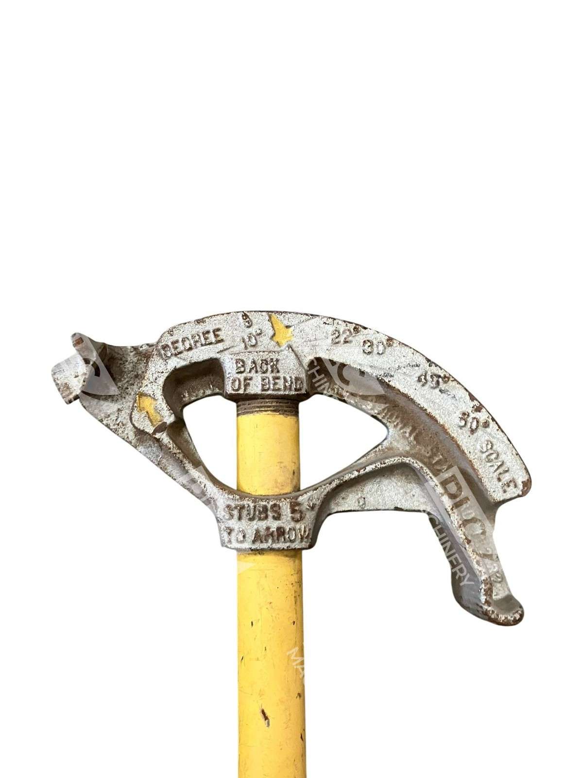 51211 Manual Conduit Hand Bender EMT Rigid w/ Degree Markings - Image 3