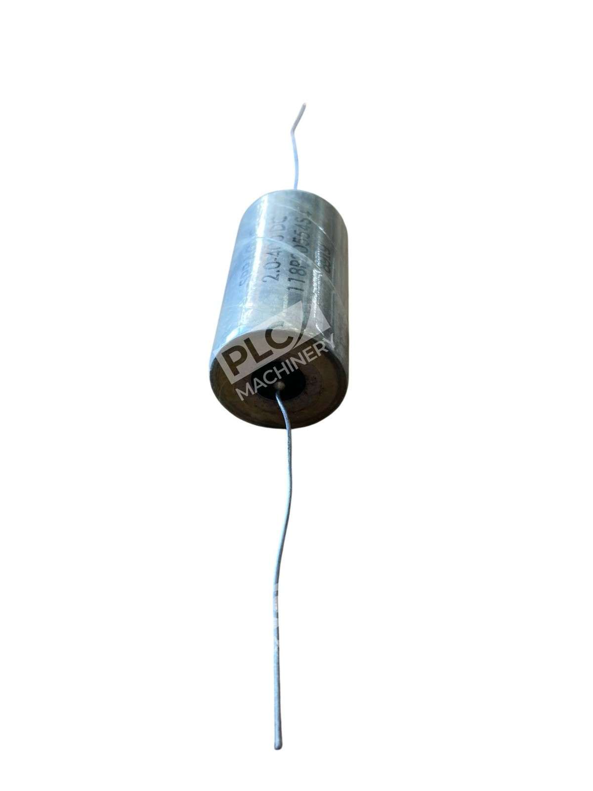 Sprague 118P20554S4 Hermetic Film/Paper Capacitor Vintage 8919 2µF 400VDC - Image 3
