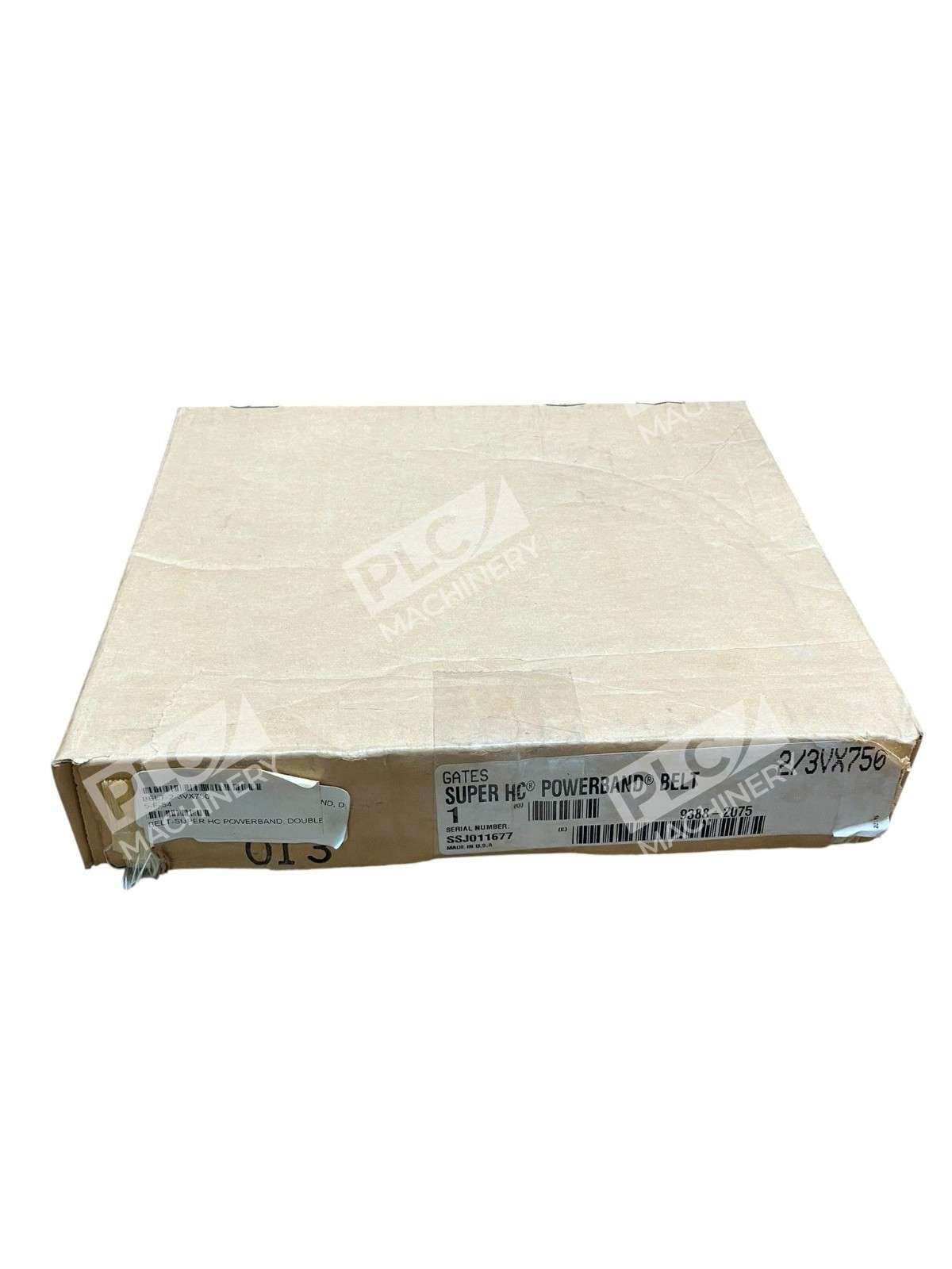 Gates 2/3VX750 Super HC PowerBand V-Belt 2-Strand 75" Industrial Cogged Wedge - Image 4
