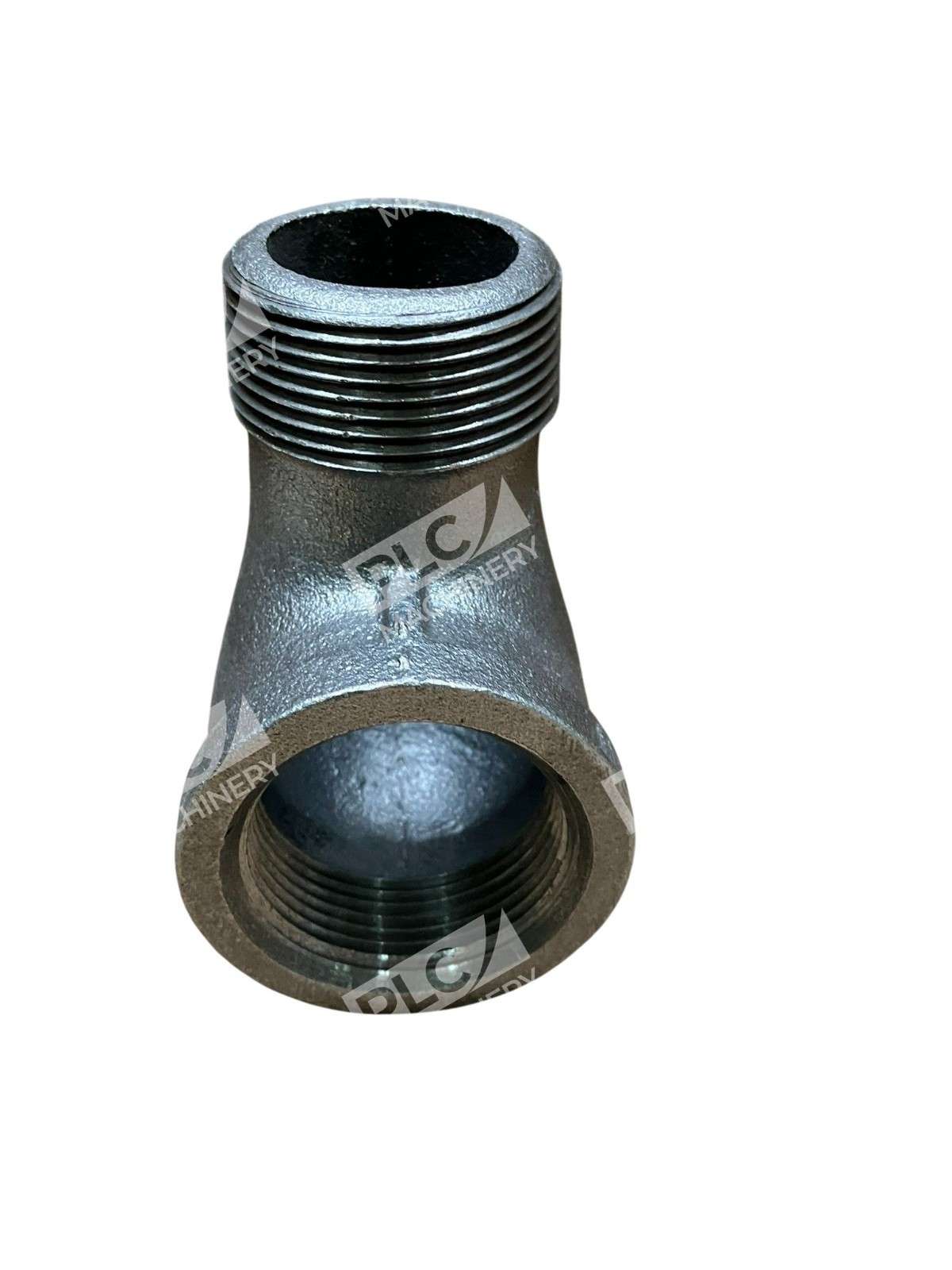 TSP 1-1/4" Black Malleable Iron 90° Street Elbow MNPT x FNPT Pipe Fitting - Image 4