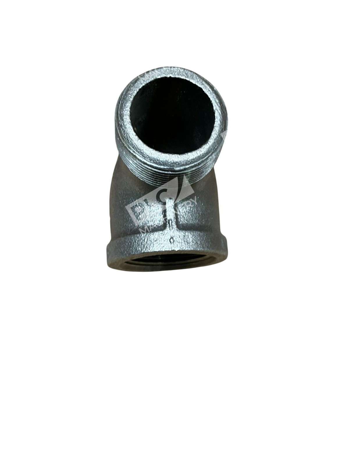 TSP 1-1/4" Black Malleable Iron 90° Street Elbow MNPT x FNPT Pipe Fitting - Image 5
