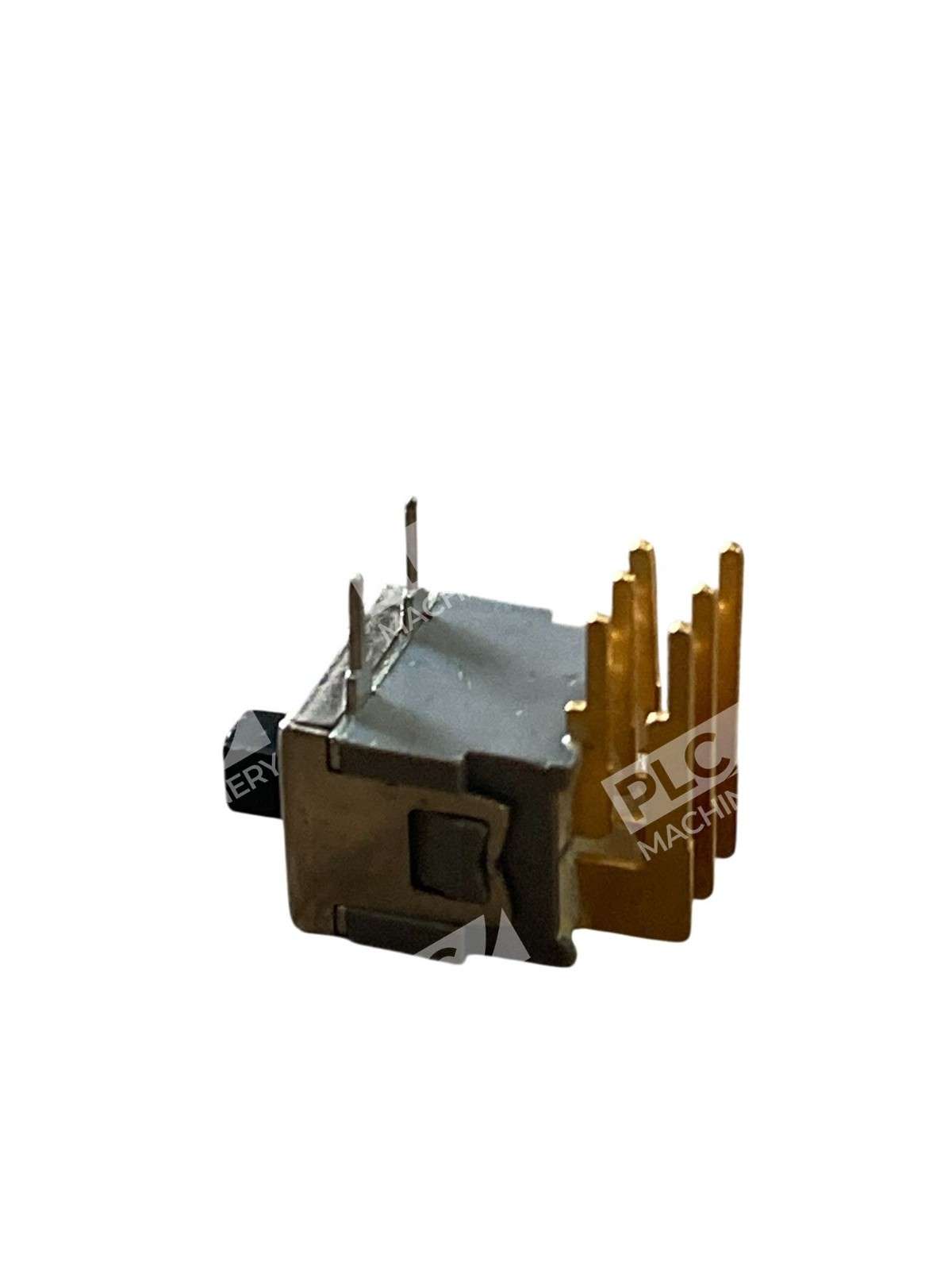 Fujisoku AS2N 27 DPDT On-On Hyper-Miniature Slide Switch PCB Mount Gold Contacts - Image 4
