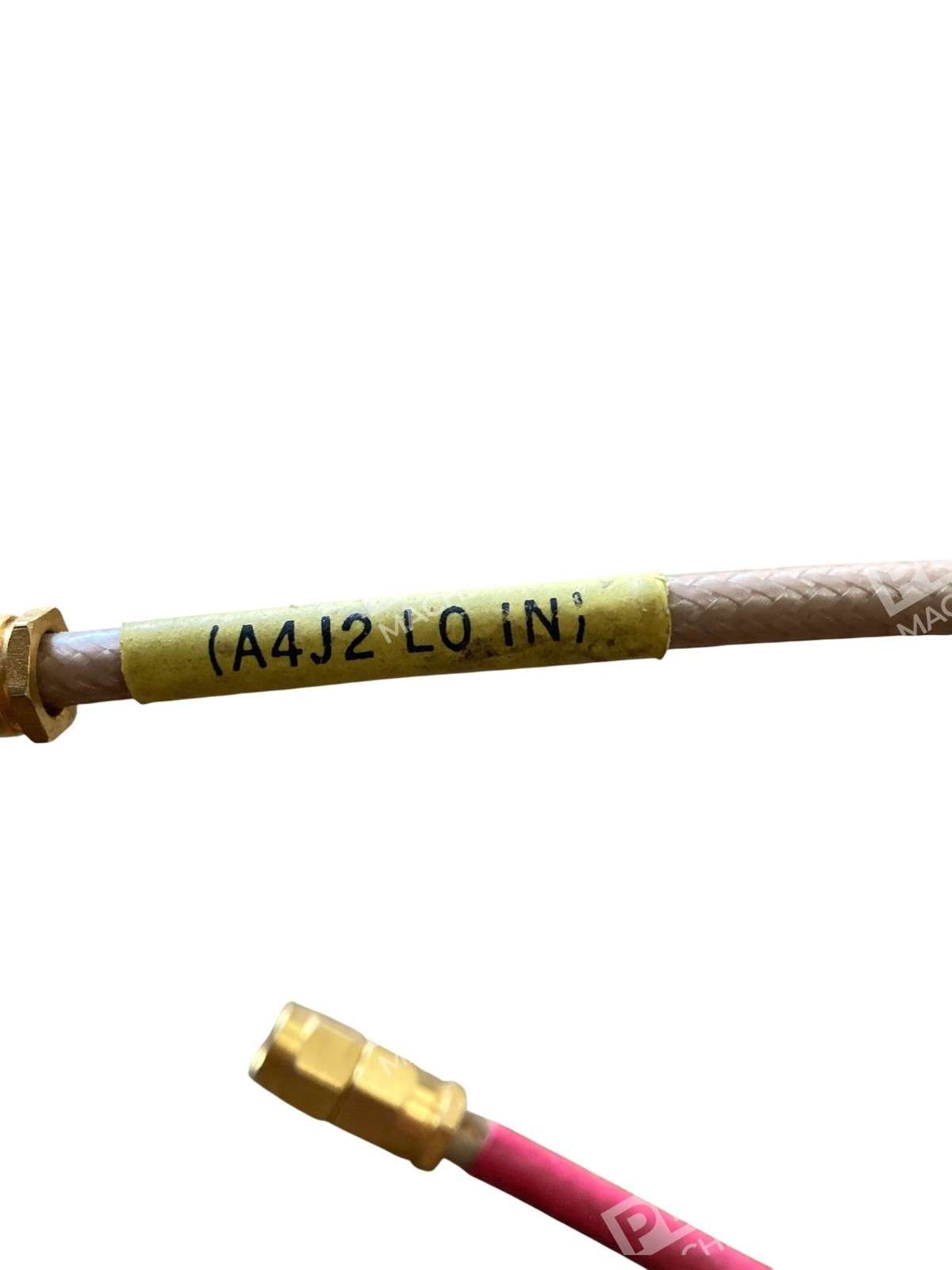 Carolina Wire & Cable RG1428/U RF Coaxial Cable Assembly Right Angle to Straight - Image 5