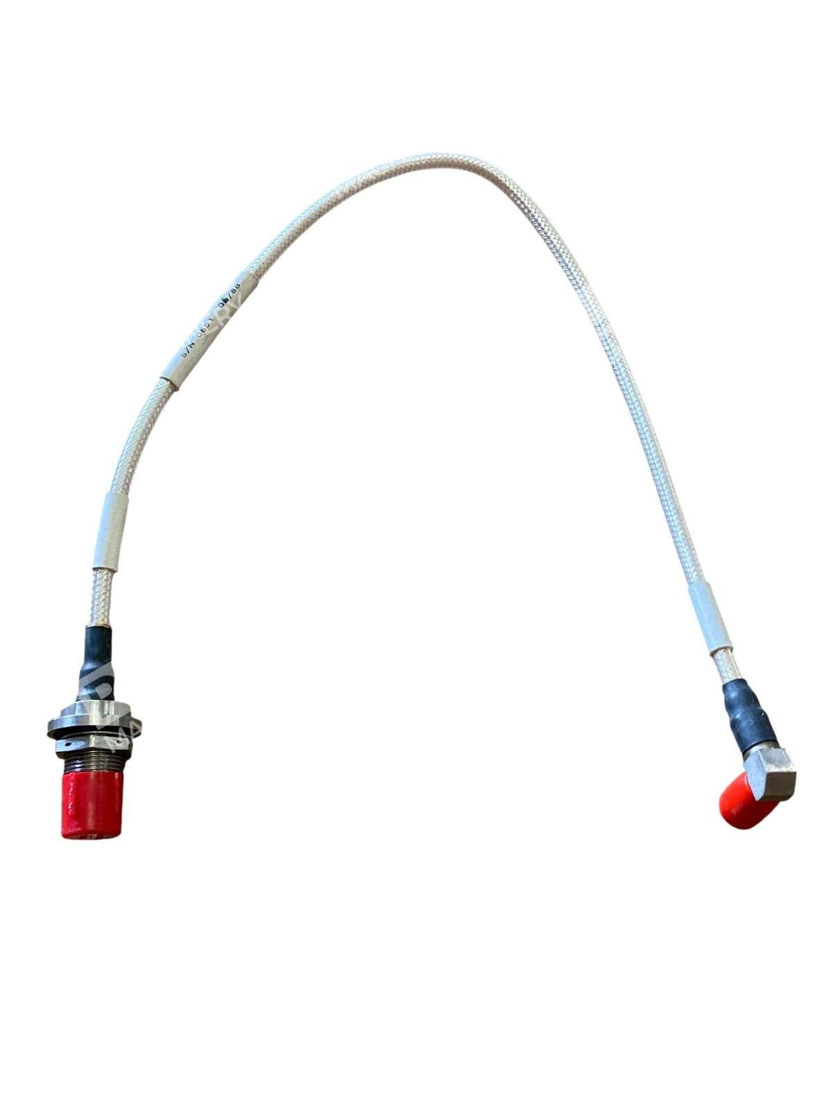 Right Angle Connector Assembly Braided Hose Cable Red Cap 53711-5187326-3 - Image 2