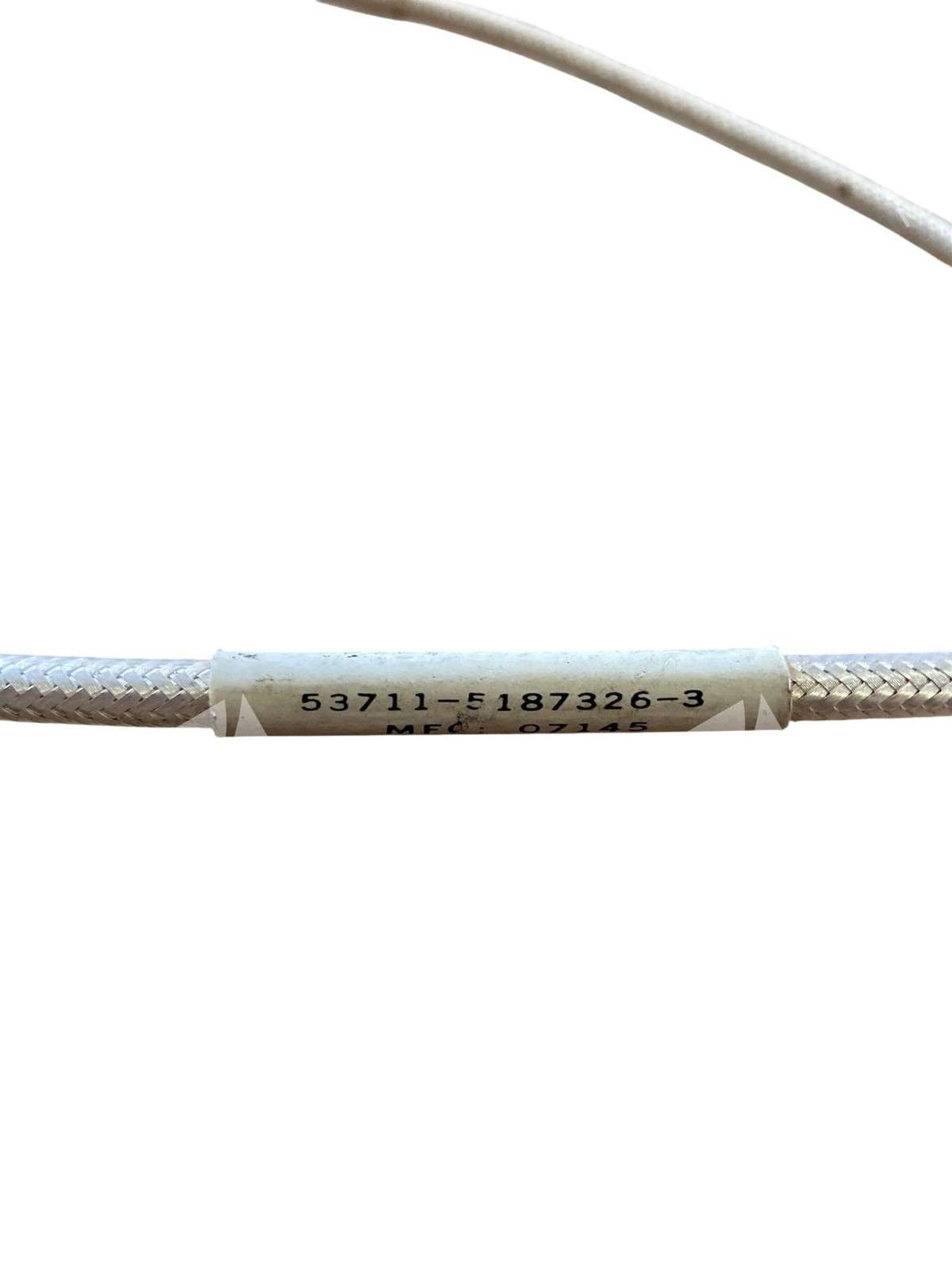 Right Angle Connector Assembly Braided Hose Cable Red Cap 53711-5187326-3 - Image 5