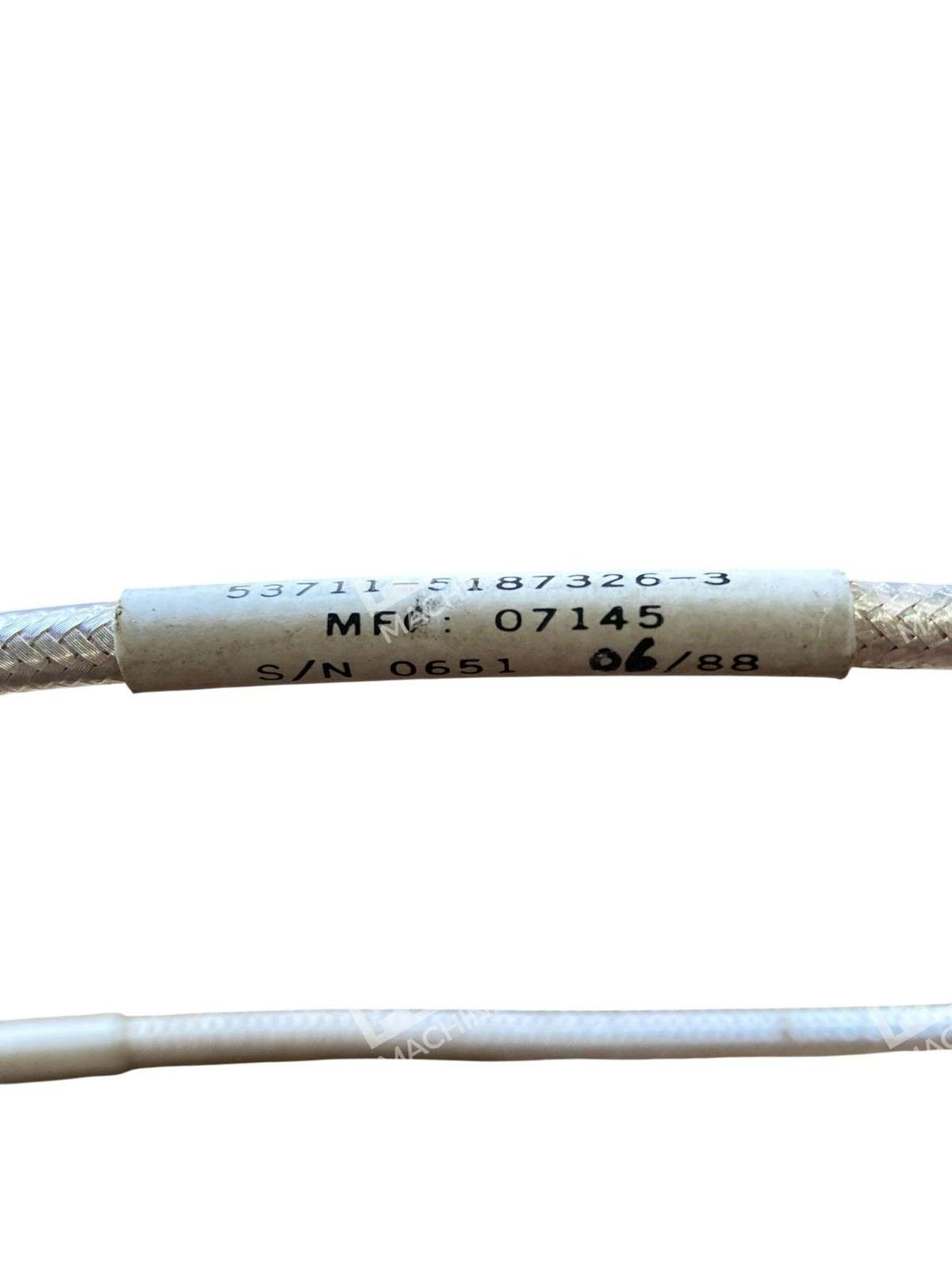 Right Angle Connector Assembly Braided Hose Cable Red Cap 53711-5187326-3 - Image 6