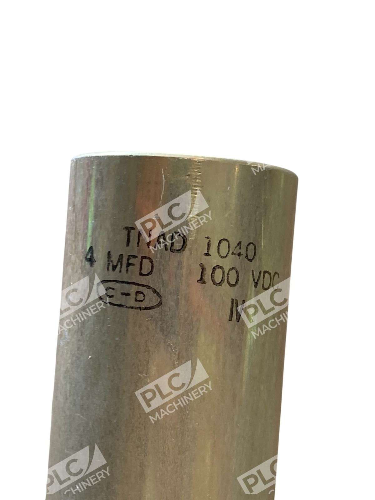 Cornell Dubilier TNAD1040 Electrolytic Capacitor 4µF 100VDC - Image 6