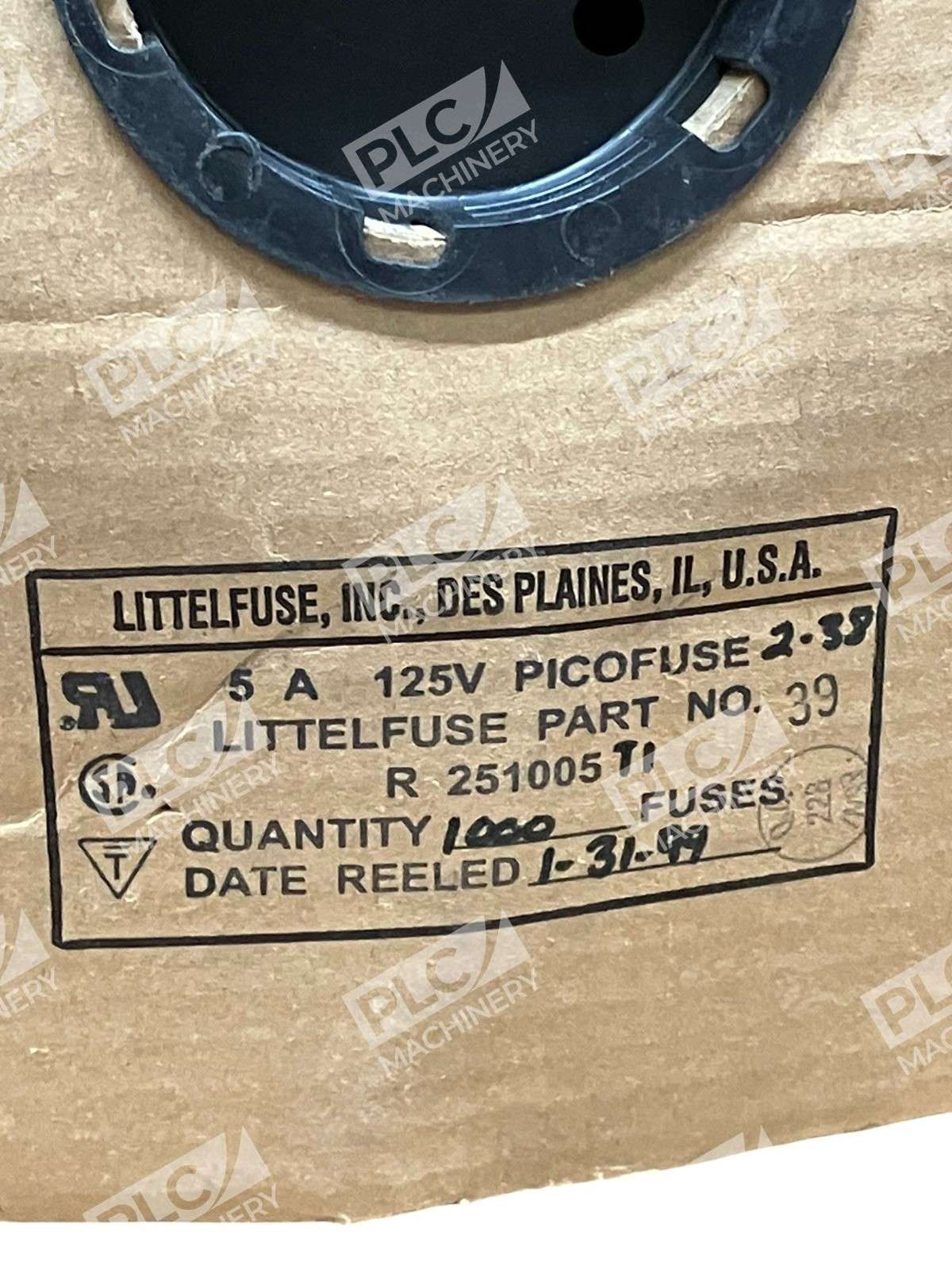Littelfuse PICO II R251005T1 5A 125V Very Fast Acting Axial Lead Fuse - Image 3