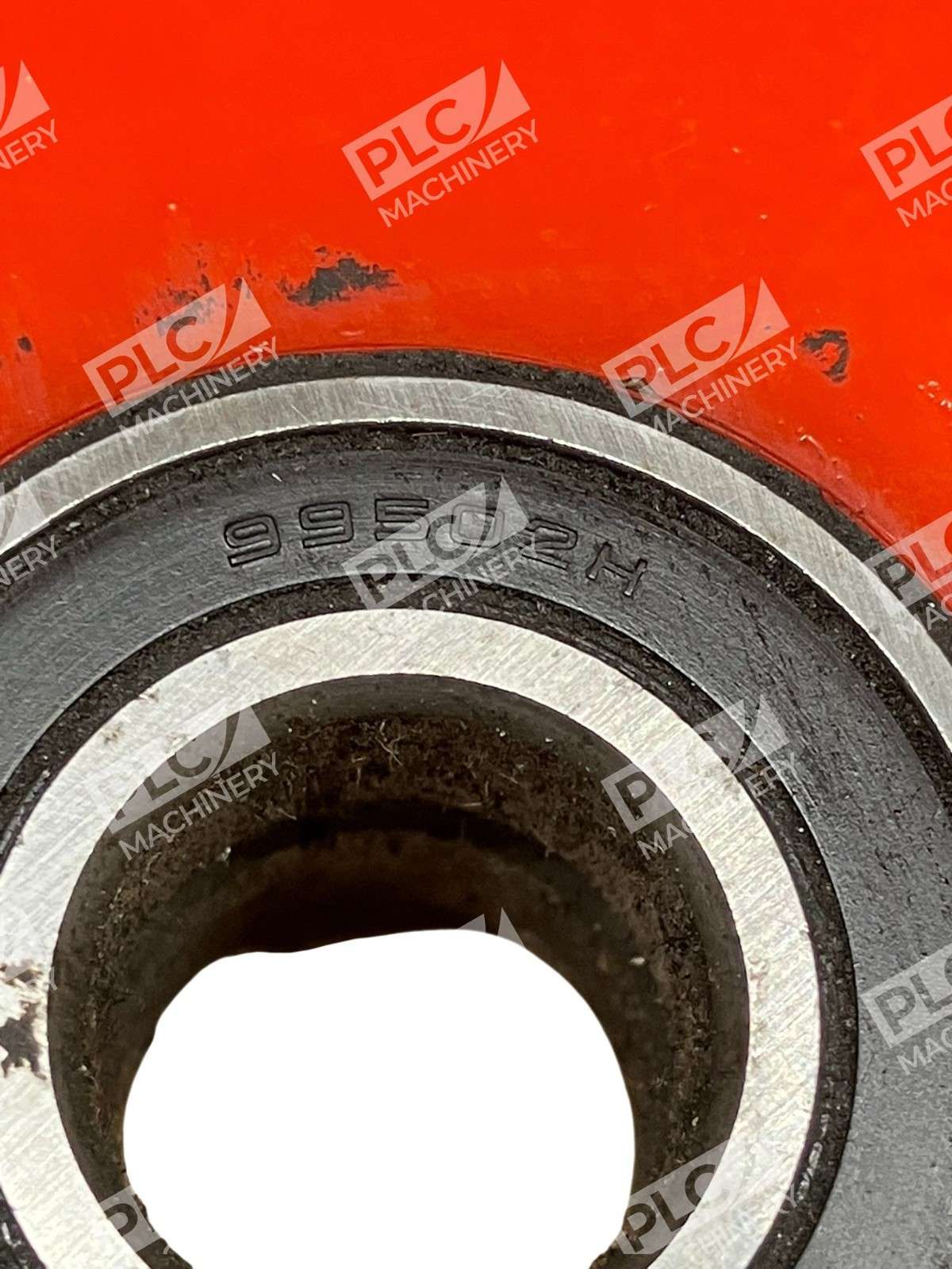 Orange PU Guide Roller Pulley w/ Ball Bearing Conveyor Idler Wheel 99502H - Image 3