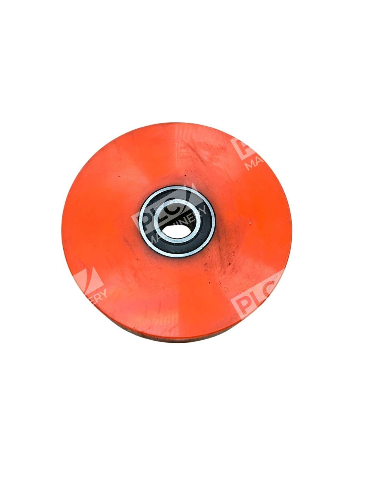 Orange PU Guide Roller Pulley w/ Ball Bearing Conveyor Idler Wheel 99502H - Image 4