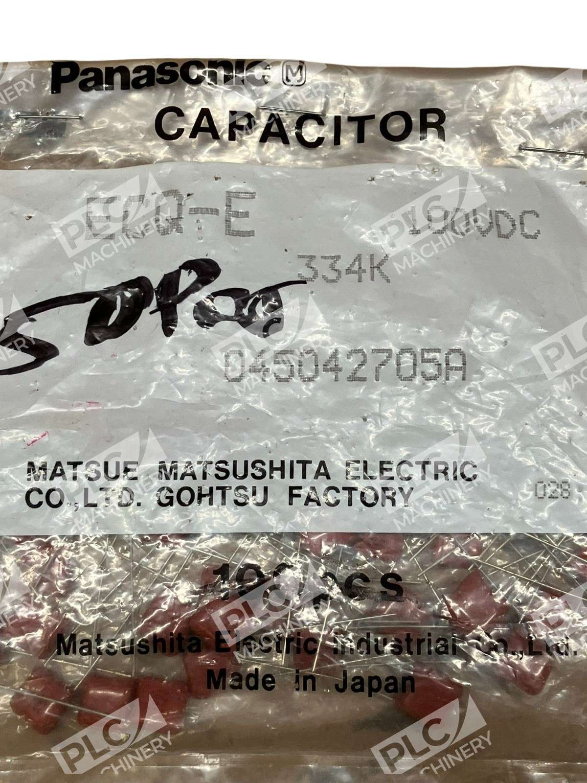 Panasonic ECQ-E 045042705A Metallized Polyester Capacitor 334K 100VDC Pack of 50 - Image 3