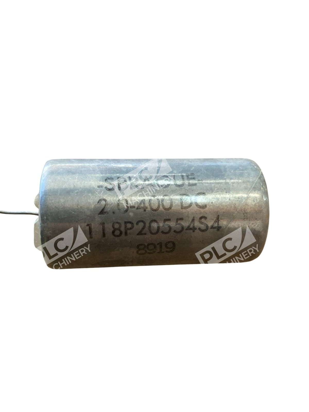 Sprague 118P20554S4 Metallized Paper Capacitor 2µF 400VDC 8919 - Image 5