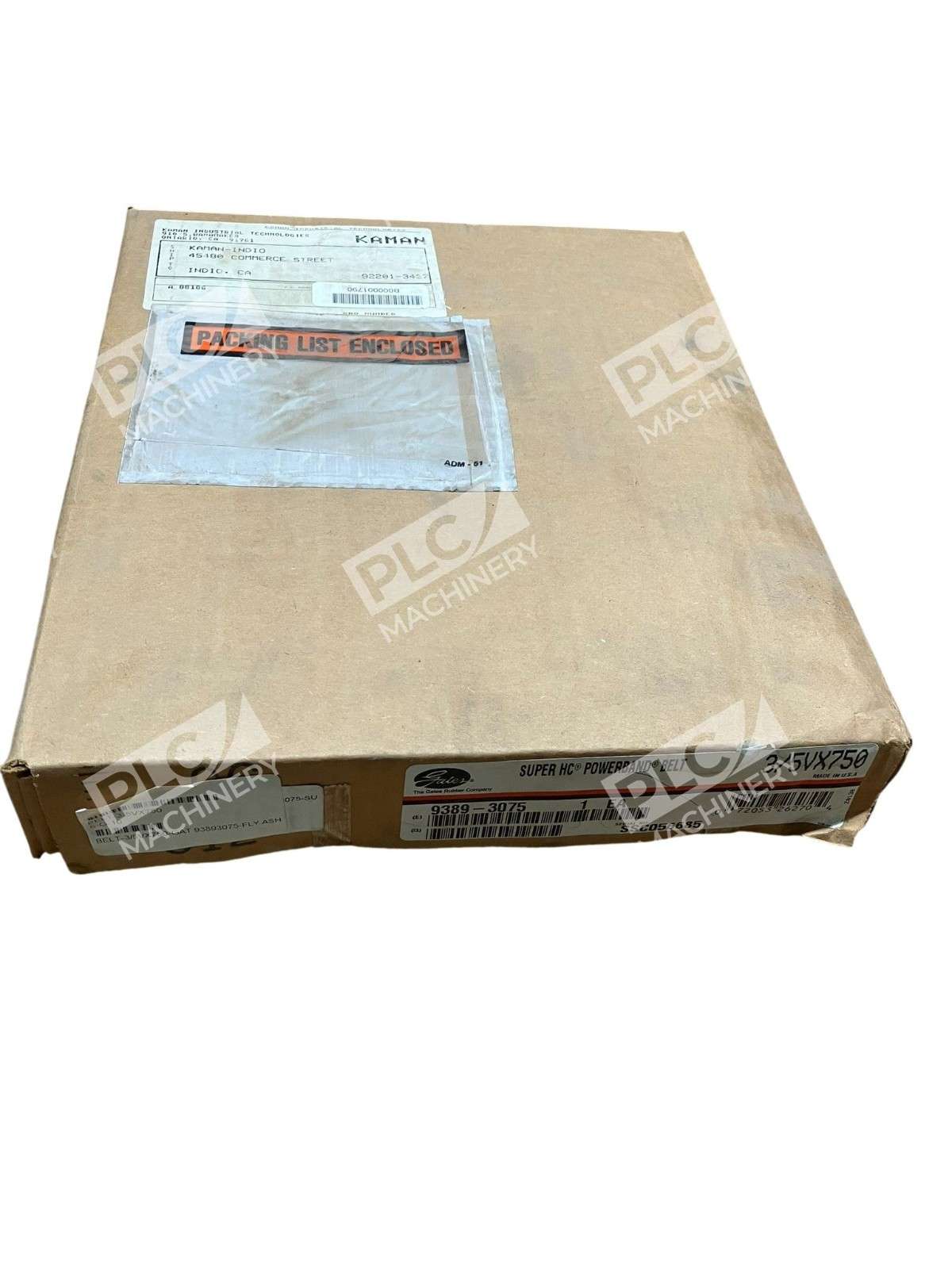 Gates Super HC PowerBand Belt 3/5VX750 / 35VX750 75" 3-Rib 5VX - Image 4