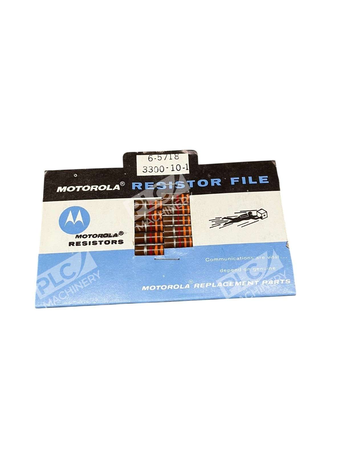 Motorola Resistor File Pack 3.3KΩ 10% 1W Vintage Carbon Resistors 6-5718 - Image 2