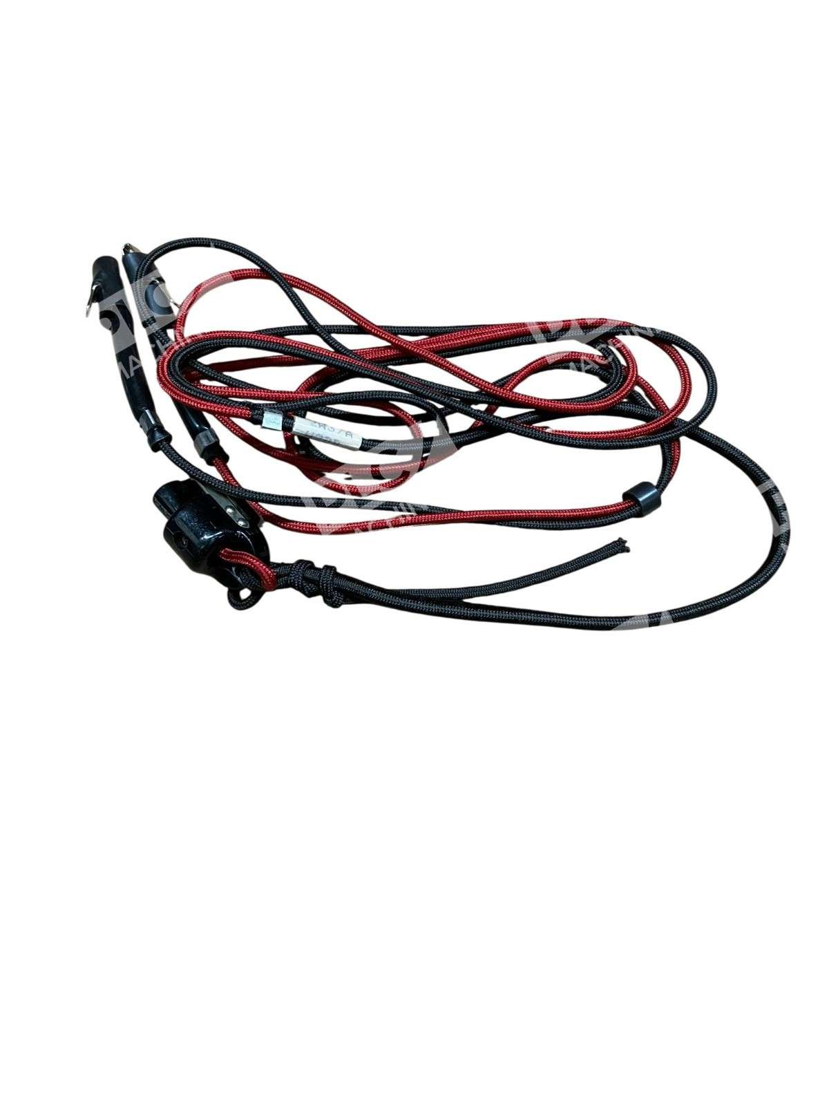 Unbranded nan - 2W37A W2DB Wiring Harness Black & Red Braided Cables with Co