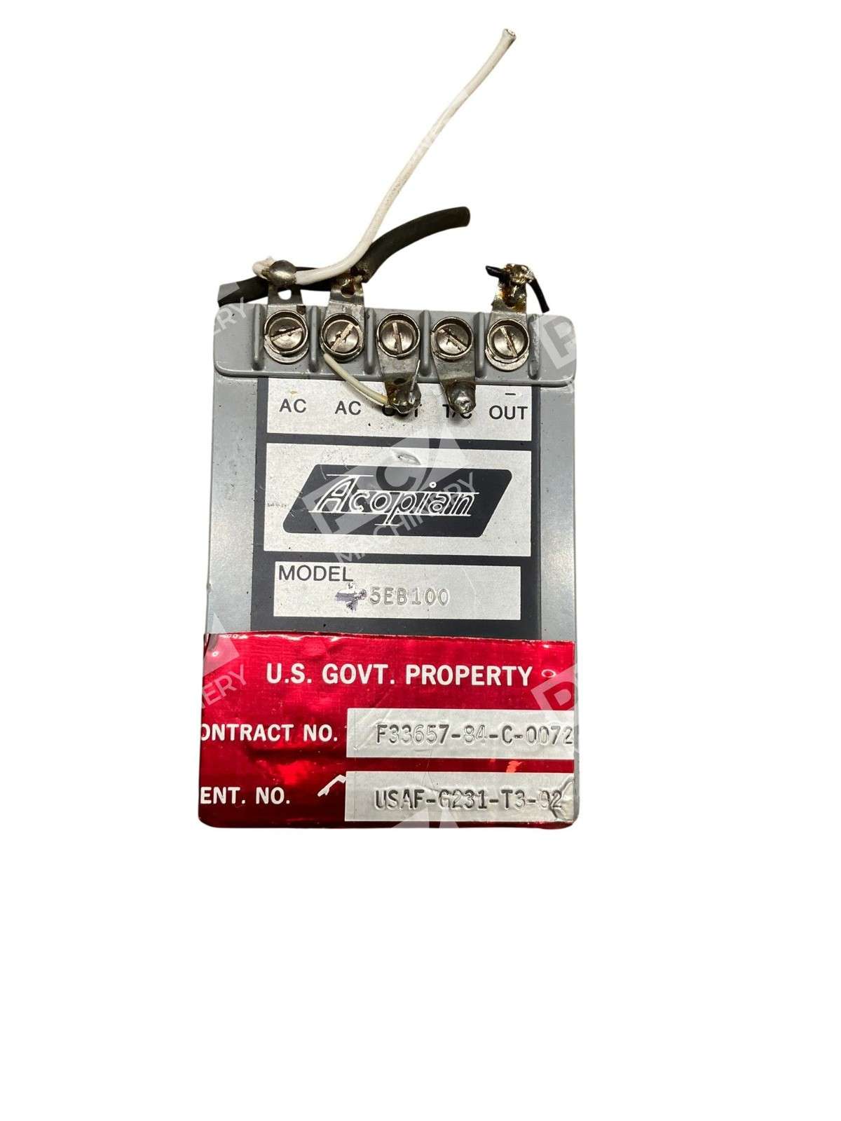 Acopian 5EB100 - Acopian 5EB100 Linear AC-DC Power Supply Module